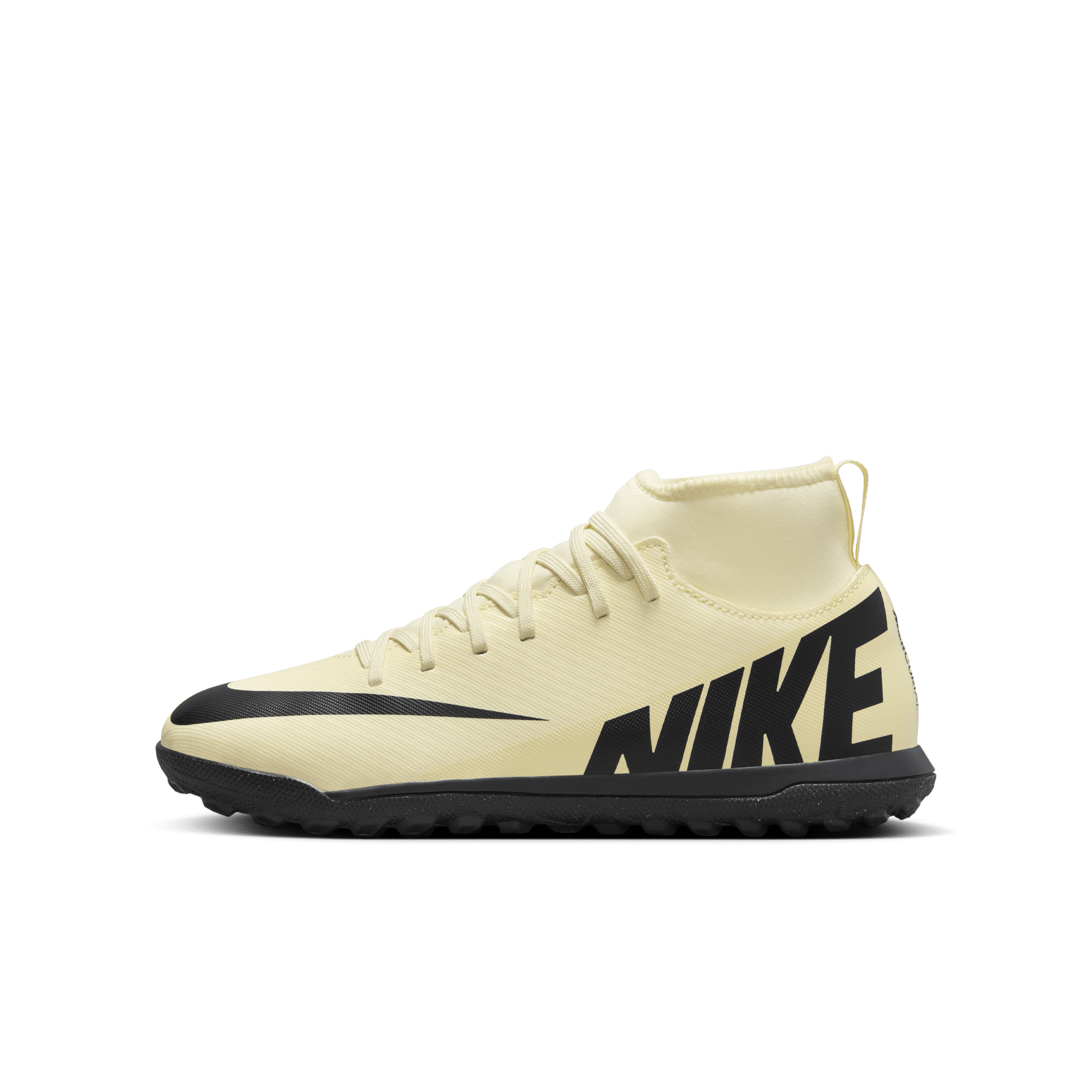 Scarpa da calcio a taglio alto per erba sintetica Nike Jr. Mercurial Superfly 9 Club – Bambini/Ragazzi - Giallo