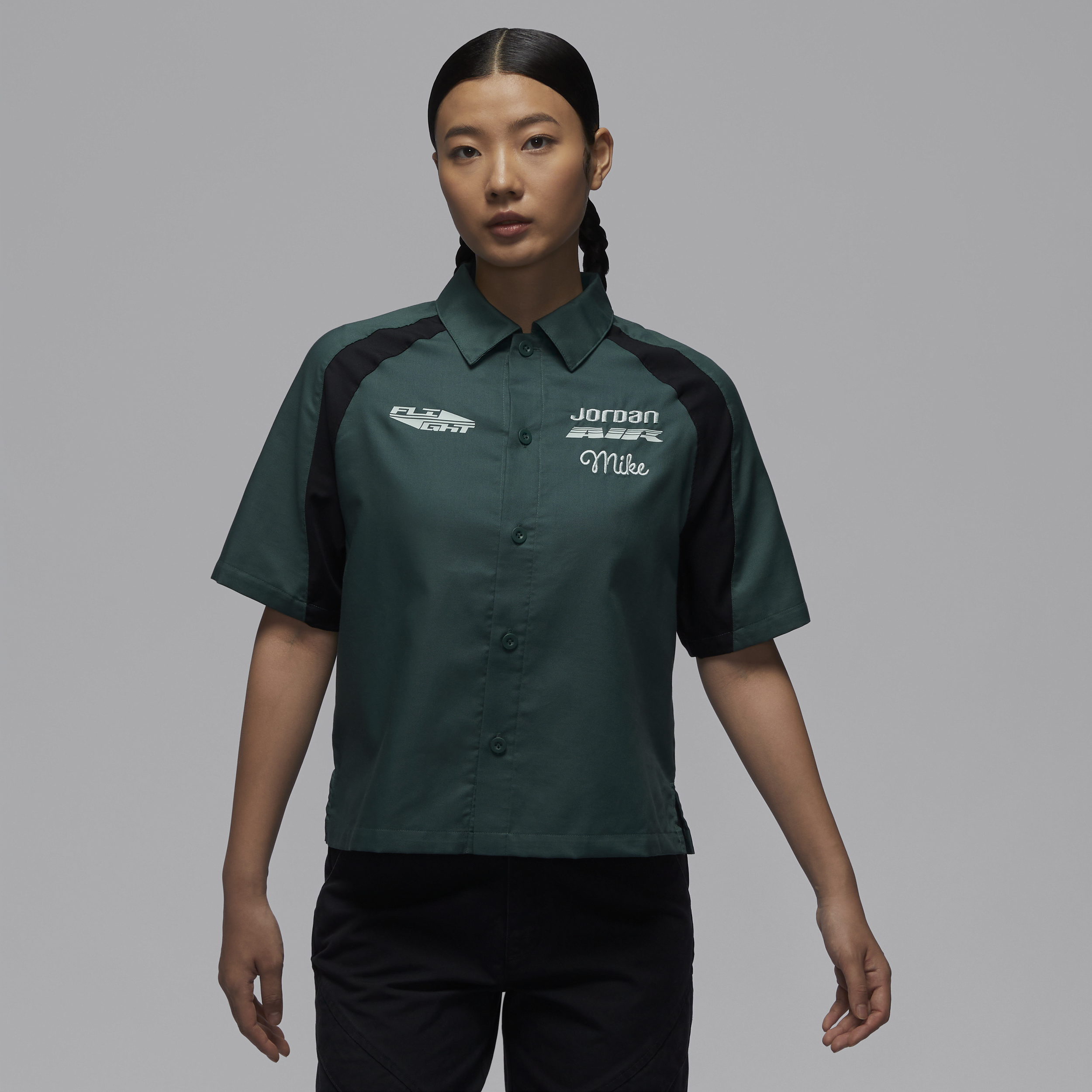 【ナイキ(NIKE)公式ストア】ジョーダン ウィメンズ ウーブン トップ FV7093-366 グリーン 【ナイキ(NIKE)公式ストア】ジョーダン ウィメンズ ウーブン トップ FV7093-366 グリーン