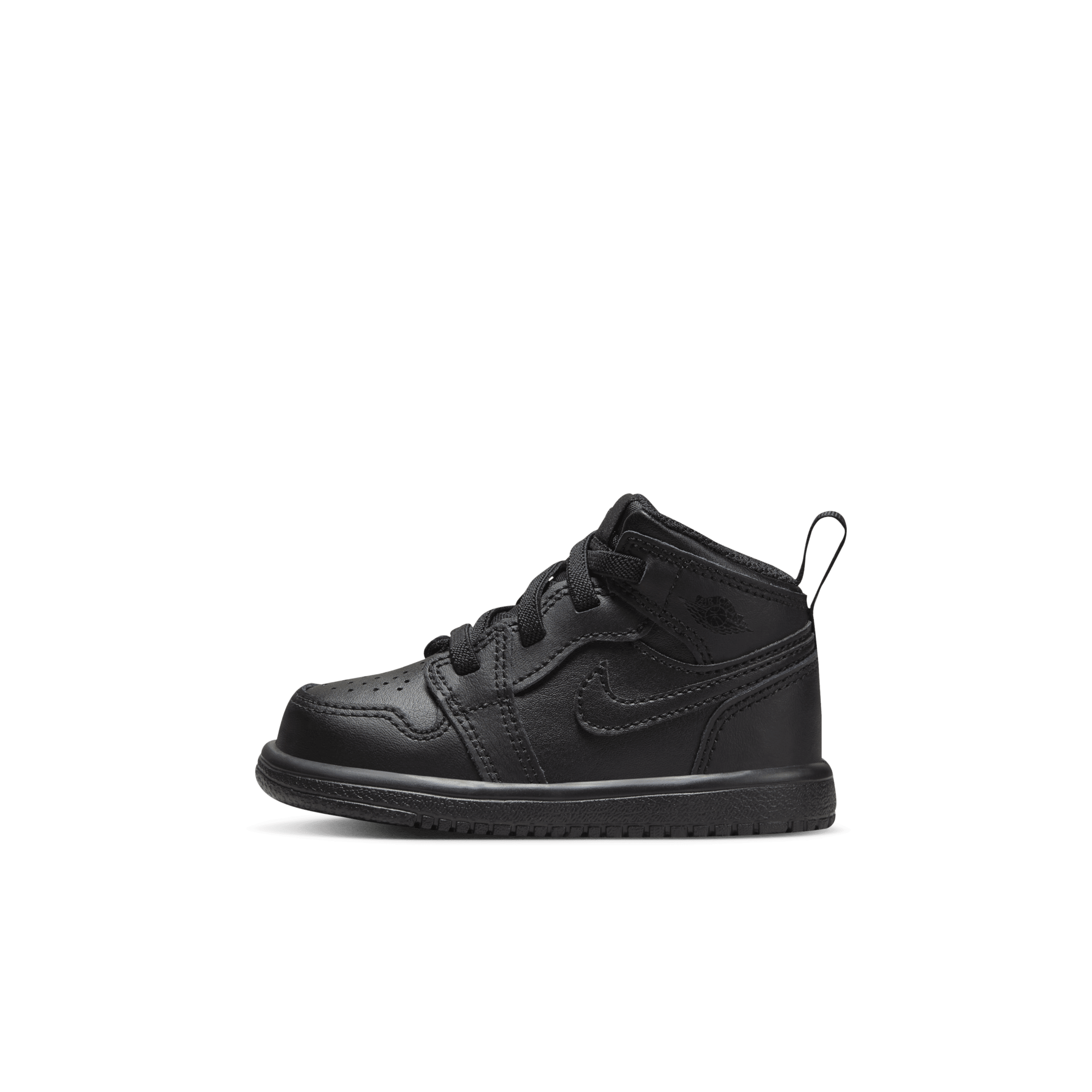 Jordan 1 Mid Alt schoenen voor baby's/peuters - Zwart