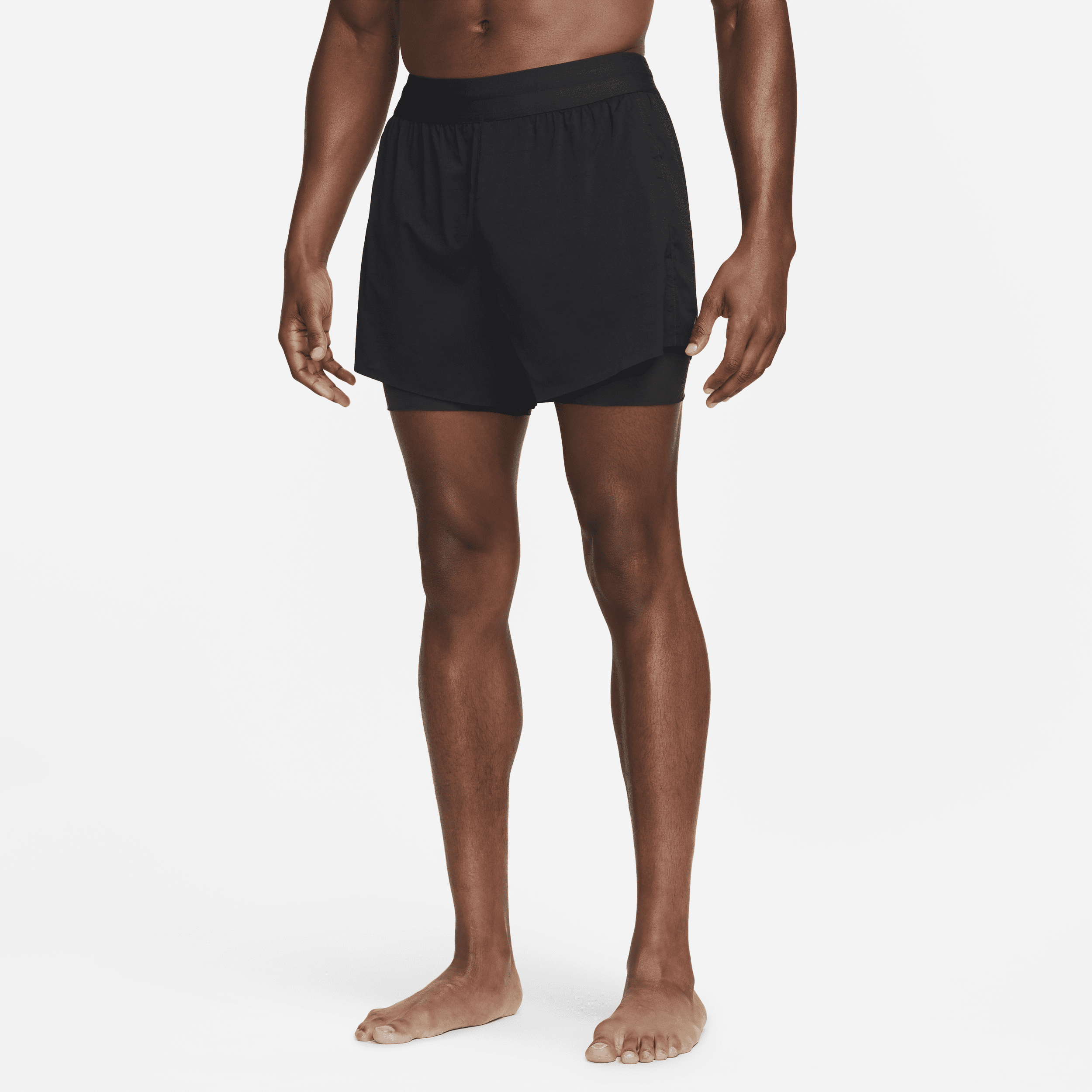 Shorts da hot yoga Nike Yoga – Uomo - Nero