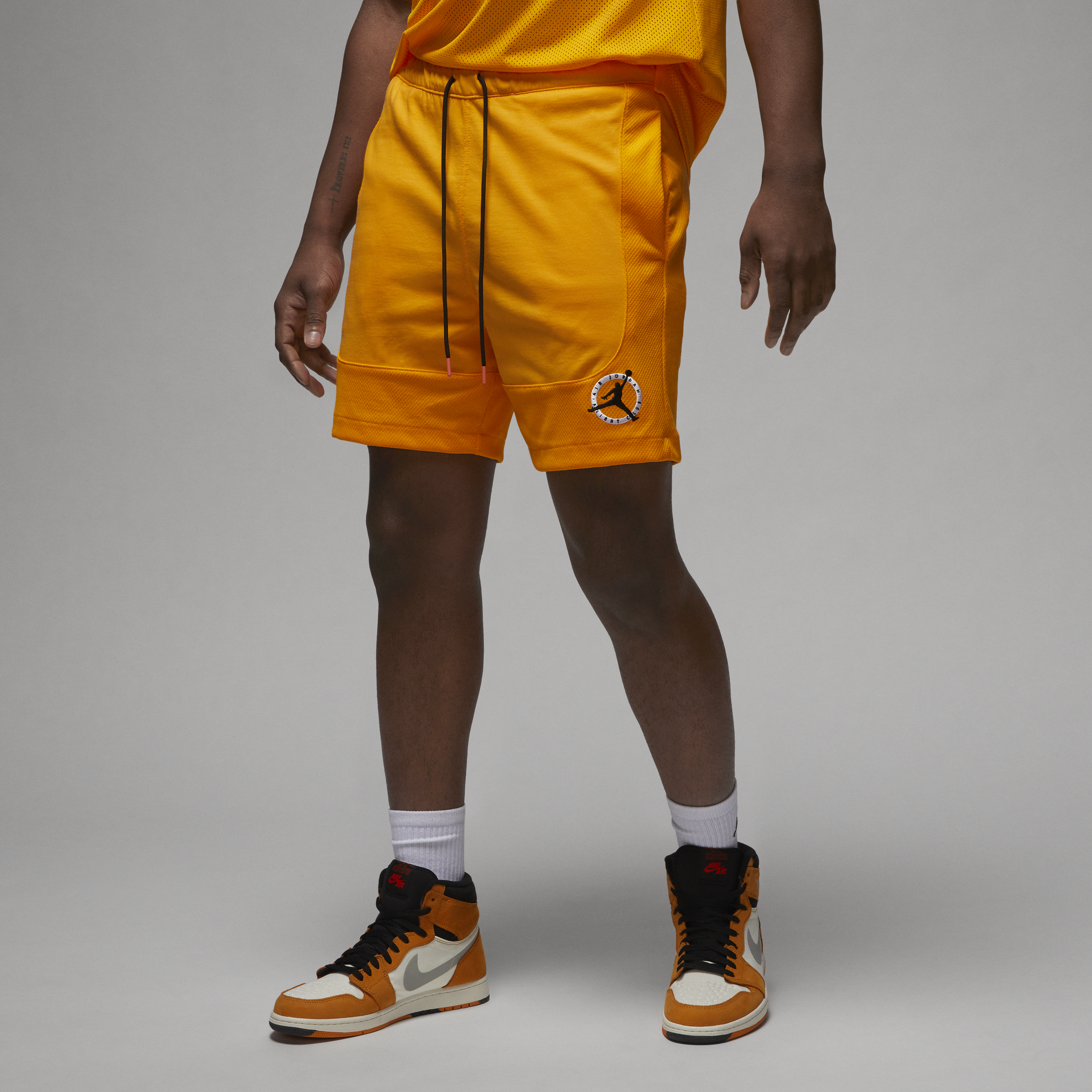 Nike Shorts in mesh Jordan Flight MVP – Uomo - Giallo