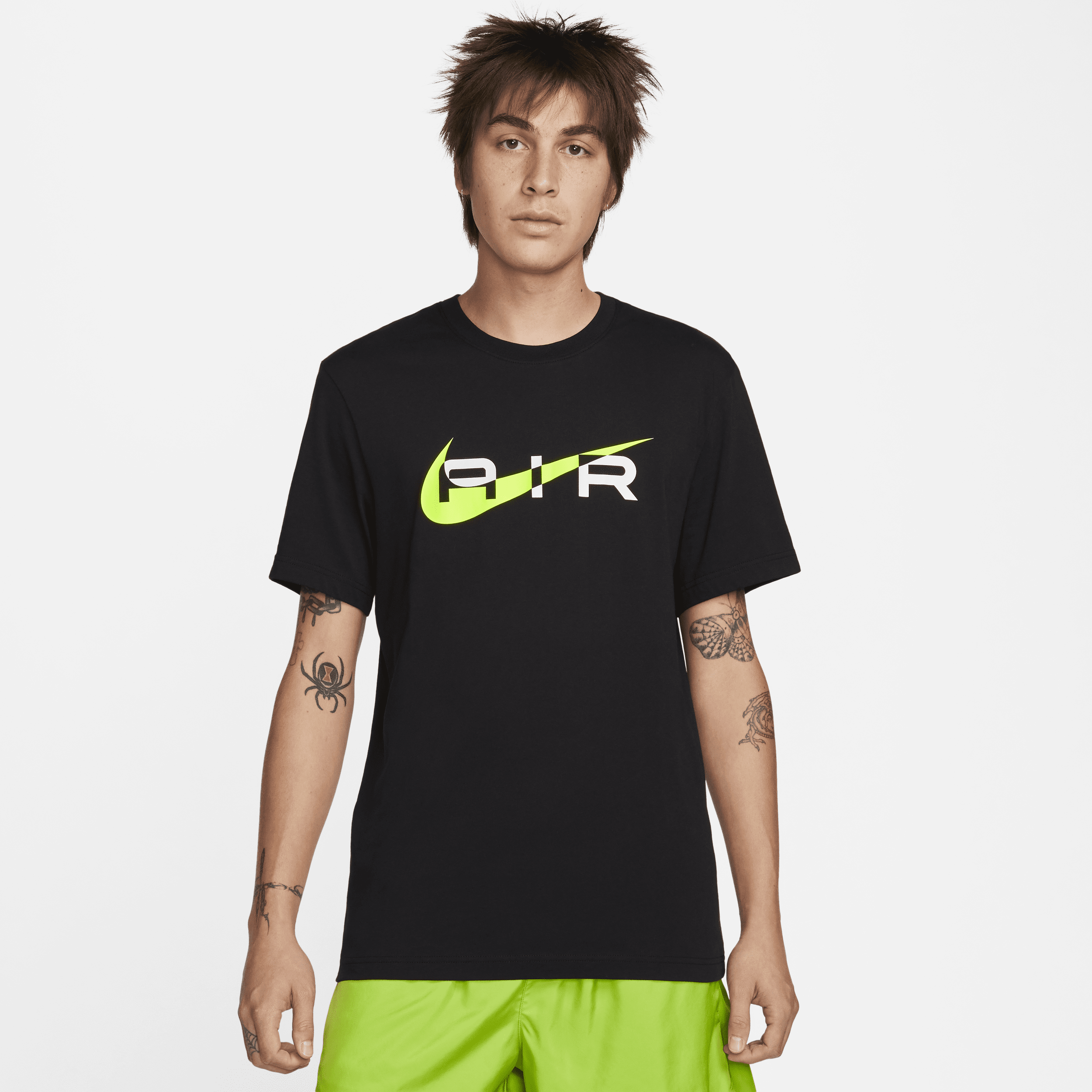 Nike Air Camiseta con estampado - Hombre - Negro