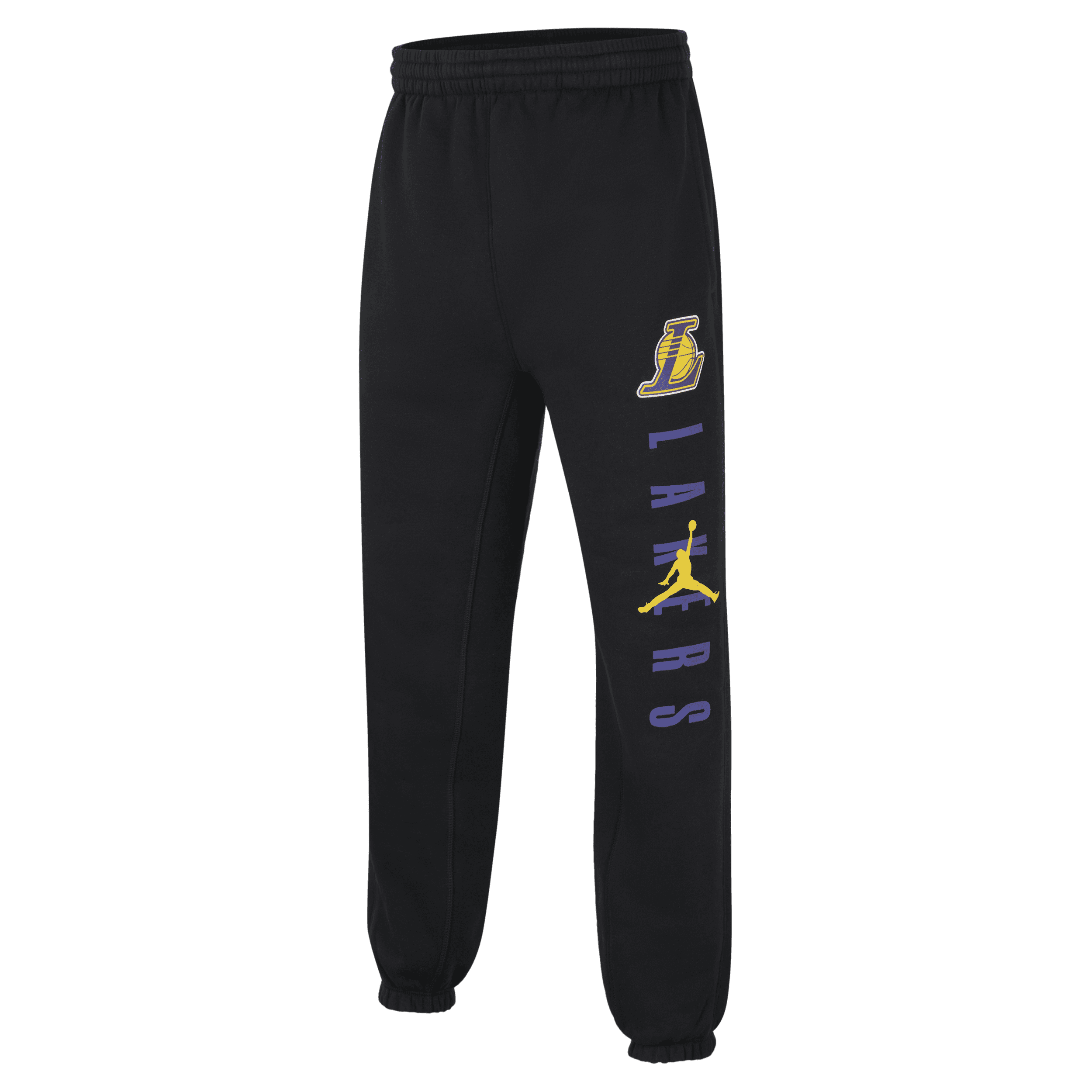 Nike Los Angeles Lakers Statement Edition Jordan NBA Swingman-bukser til større børn - sort