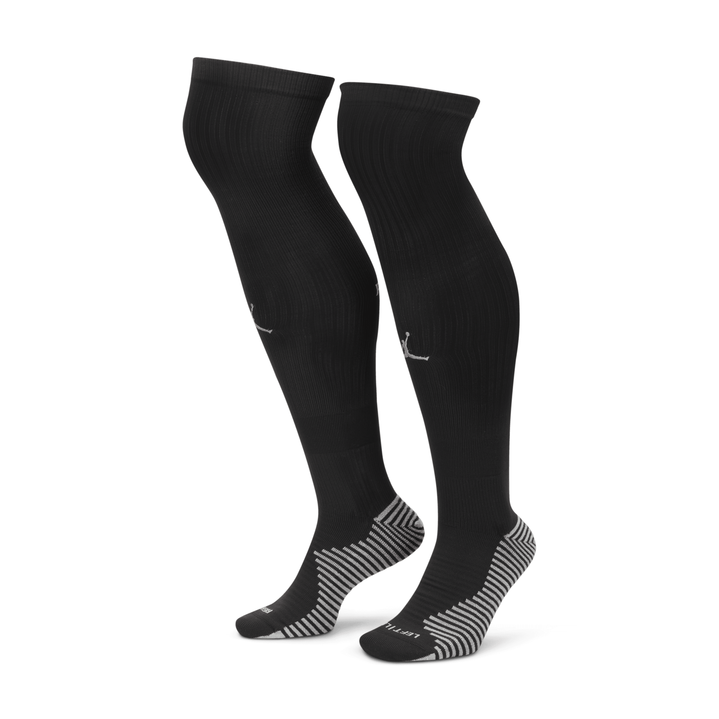 Nike París Saint-Germain Strike Calcetines de fútbol hasta la rodilla - Negro