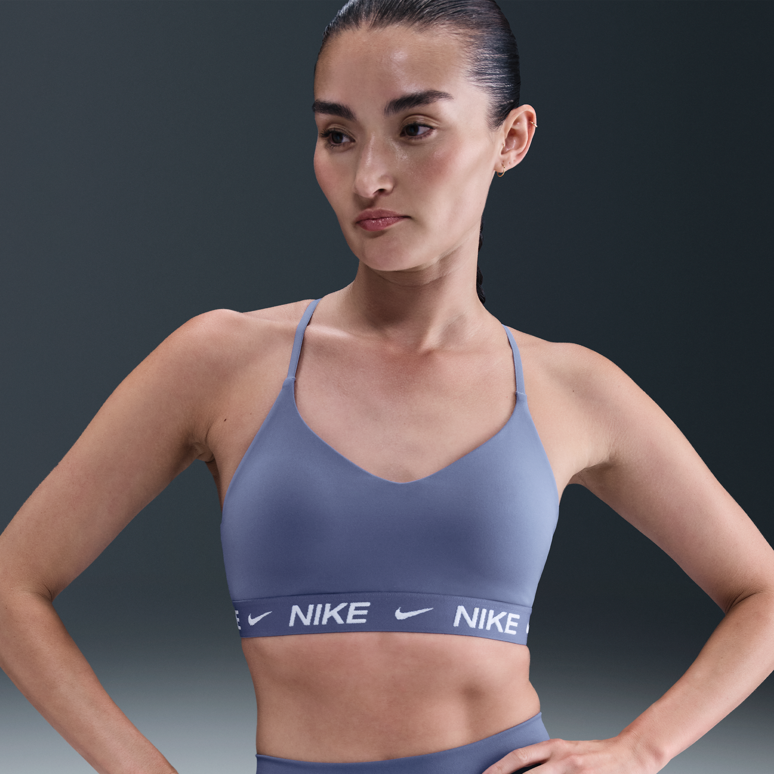 【ナイキ(NIKE)公式ストア】ナイキ インディ ライトサポート ウィメンズ パッディド アジャスタブル スポーツブラ FD1063-499 ブルー 【ナイキ(NIKE)公式ストア】ナイキ インディ ライトサポート ウィメンズ パッディド アジャスタブル スポーツブラ FD1063-499 ブルー