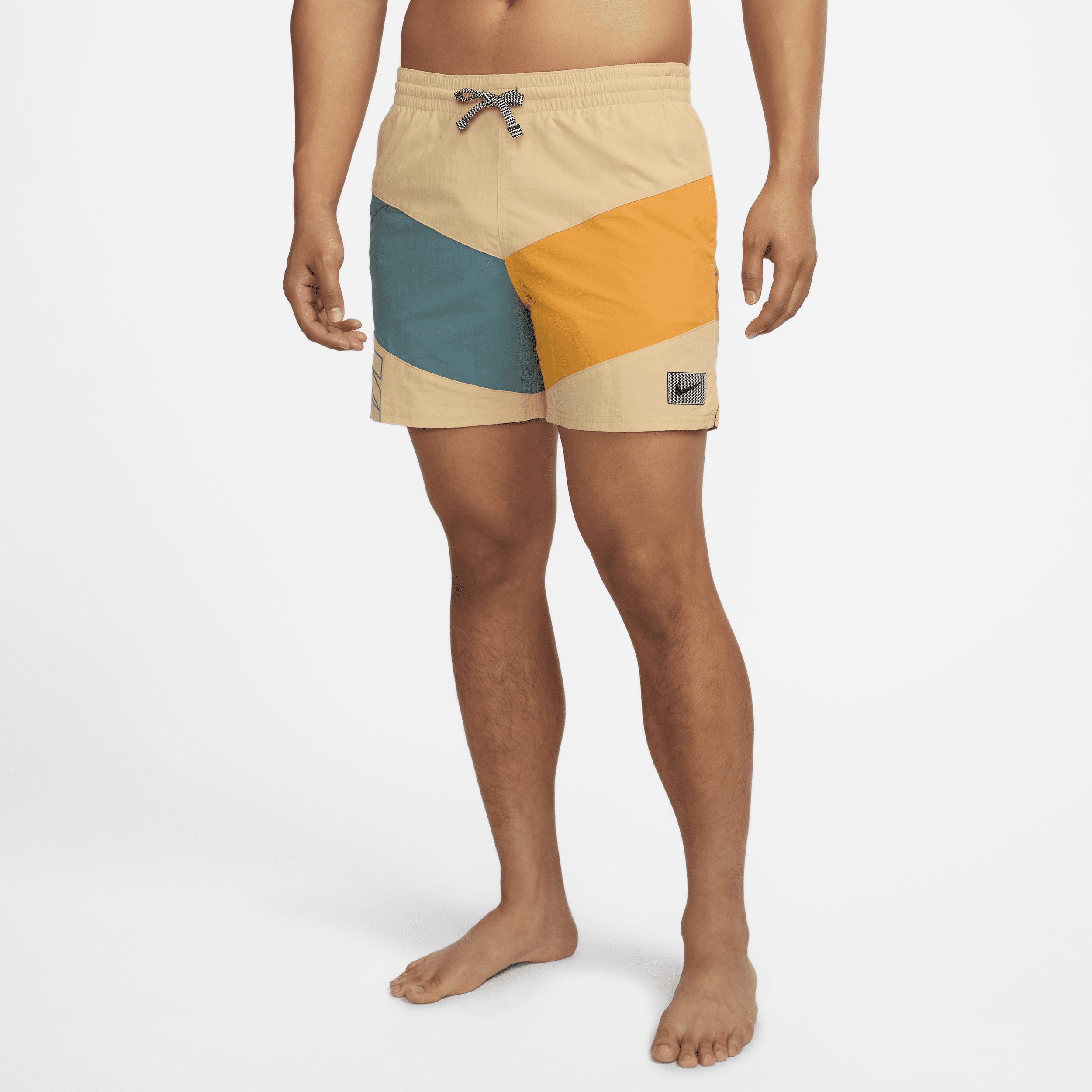 Shorts da mare Volley Nike 13 cm – Uomo - Marrone