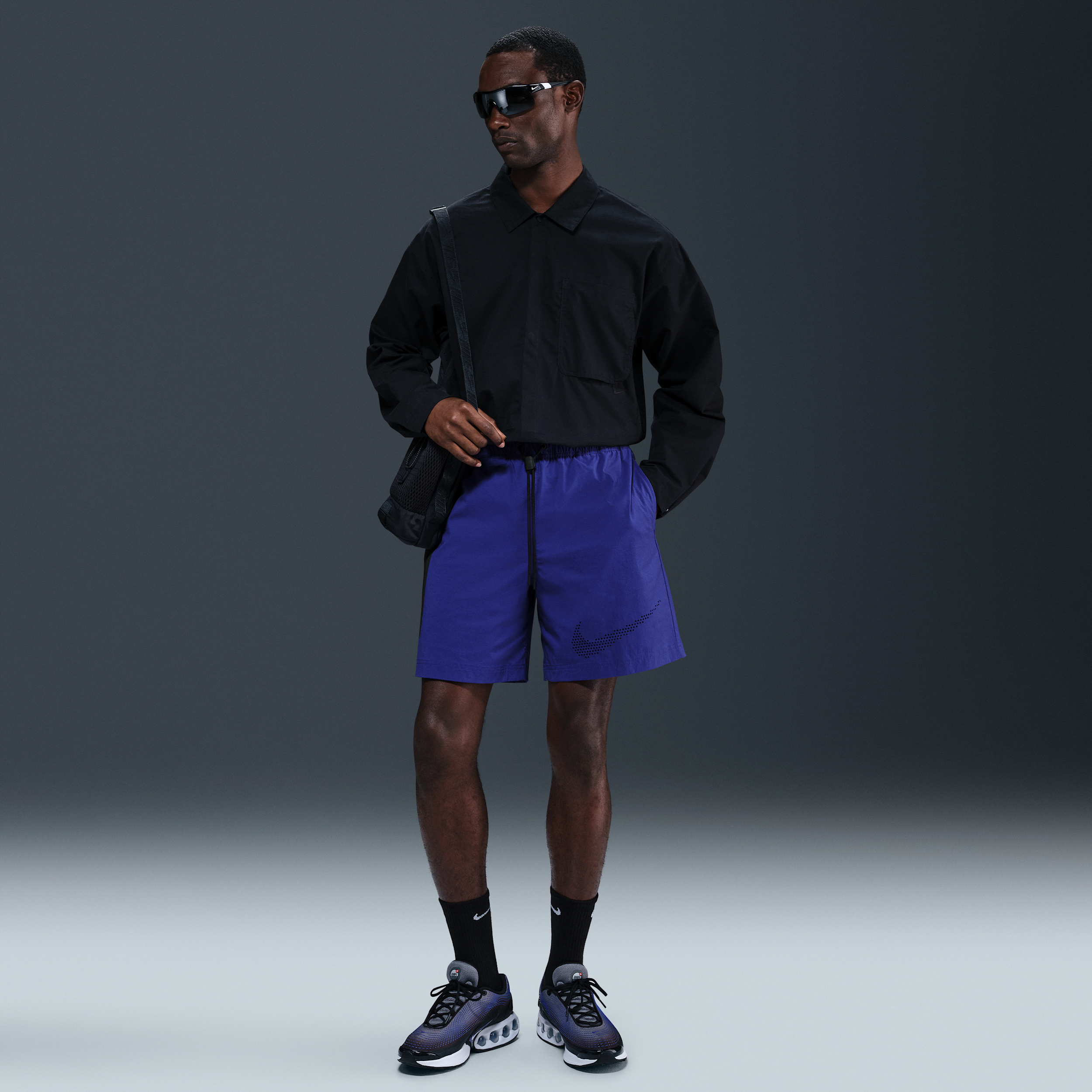 Shorts in tessuto Nike Tech – Uomo - Viola