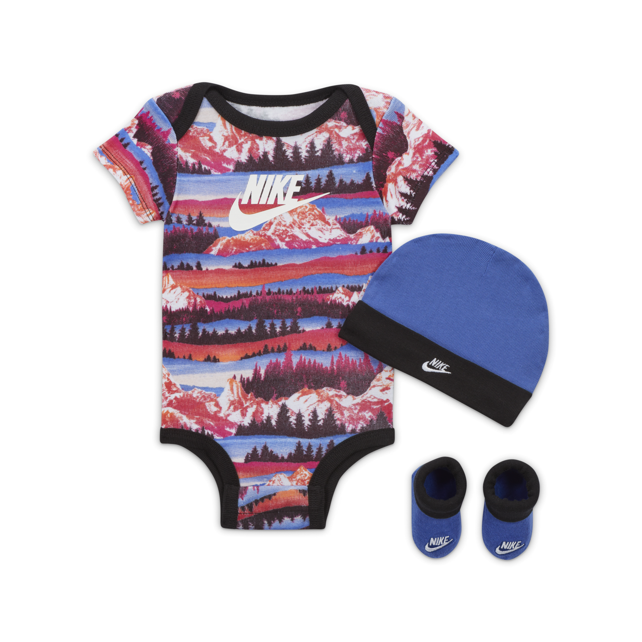 Completo in 3 pezzi con body Nike Snow Day – Bebè - Viola