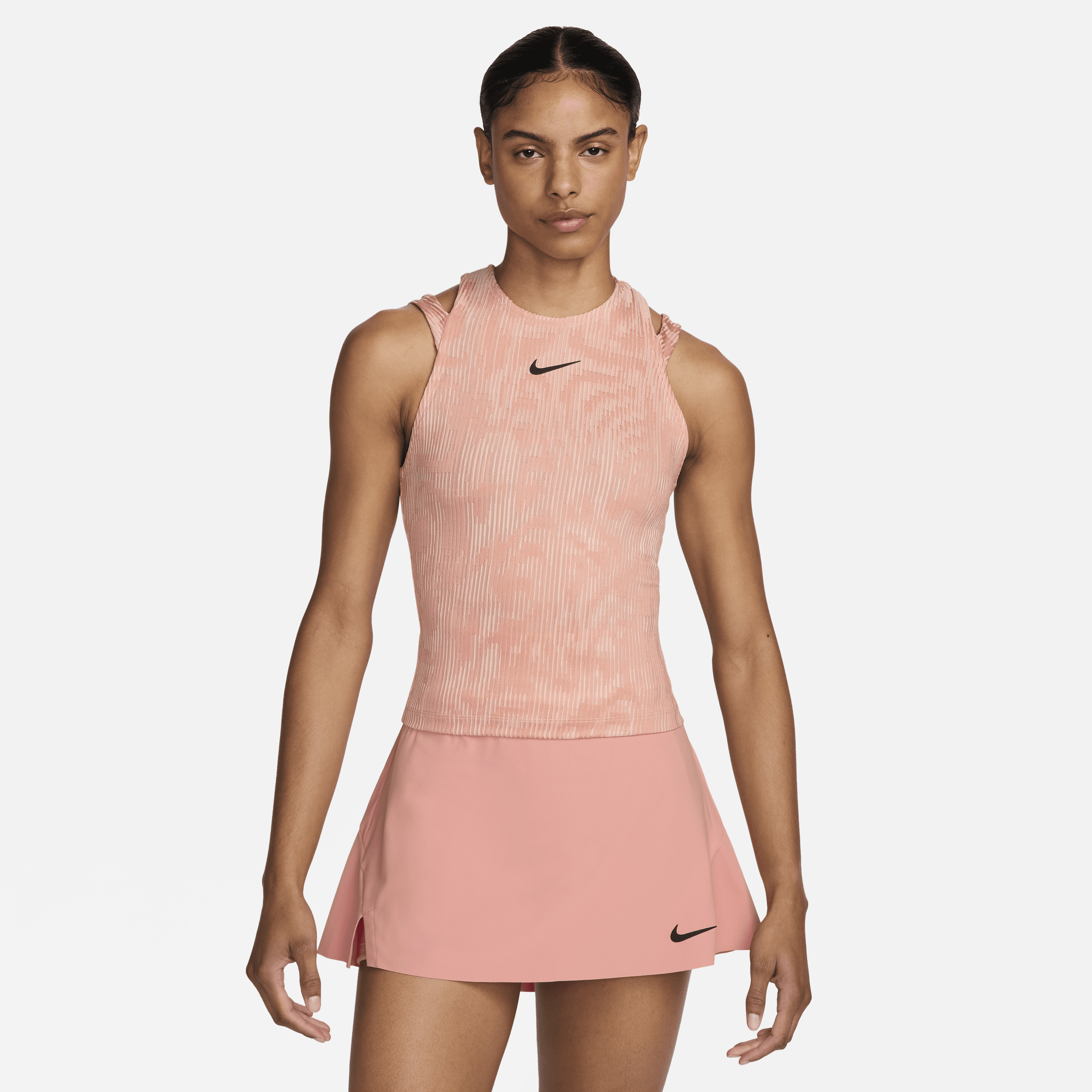 NikeCourt Slam Dri-FIT tennistanktop voor dames - Roze