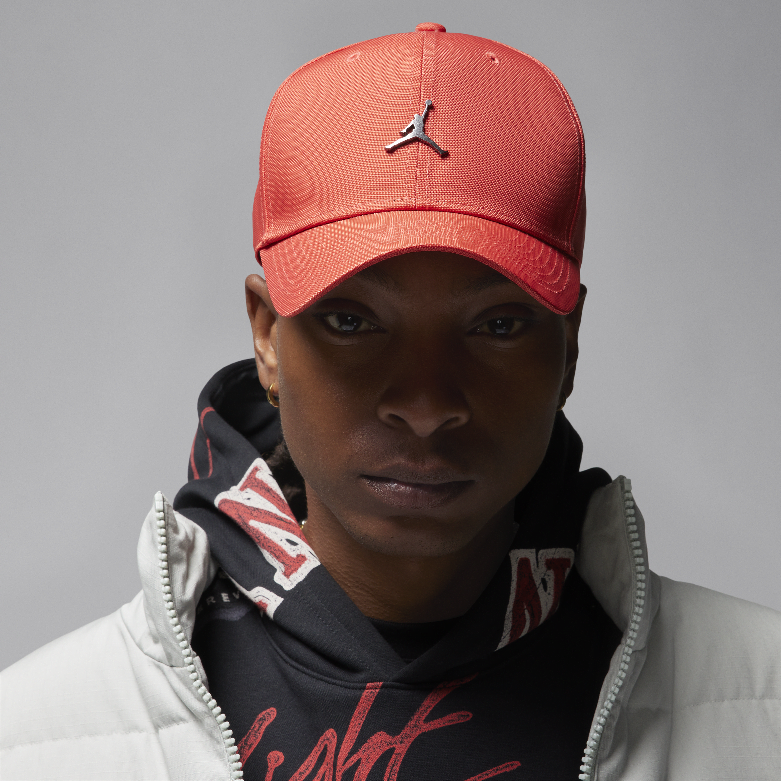 Nike Cappello regolabile Jordan Rise Cap - Rosso