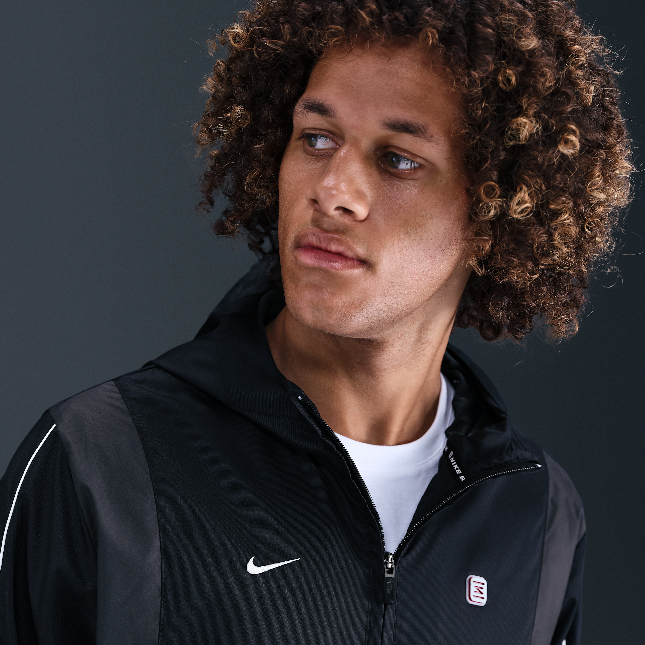 Nike Shox Men's Woven Half-Zip Jacket - Black | IH0652-010 | FOOTY.COM