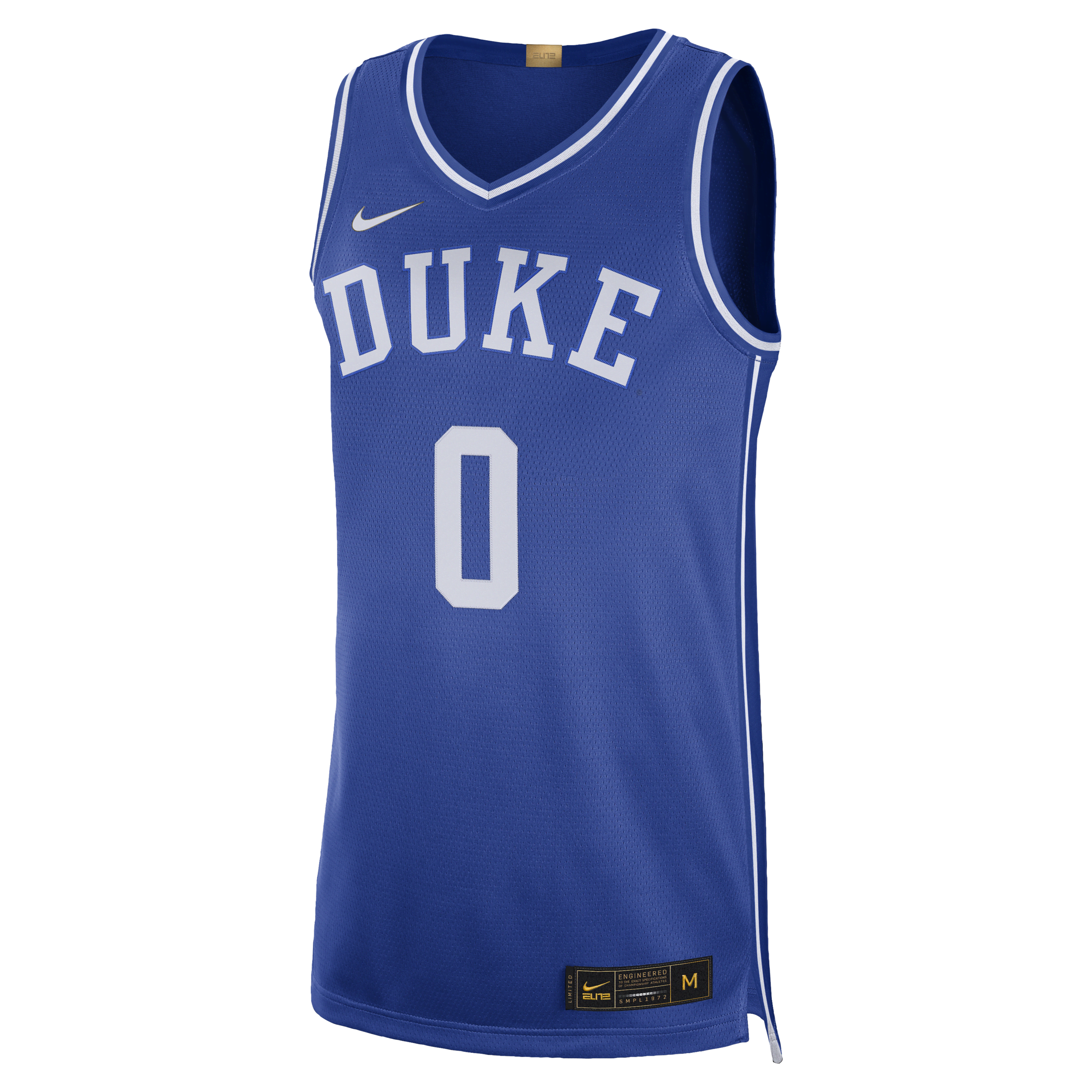 Duke Limited Nike Dri-FIT College-basketballtrøje til mænd - blå
