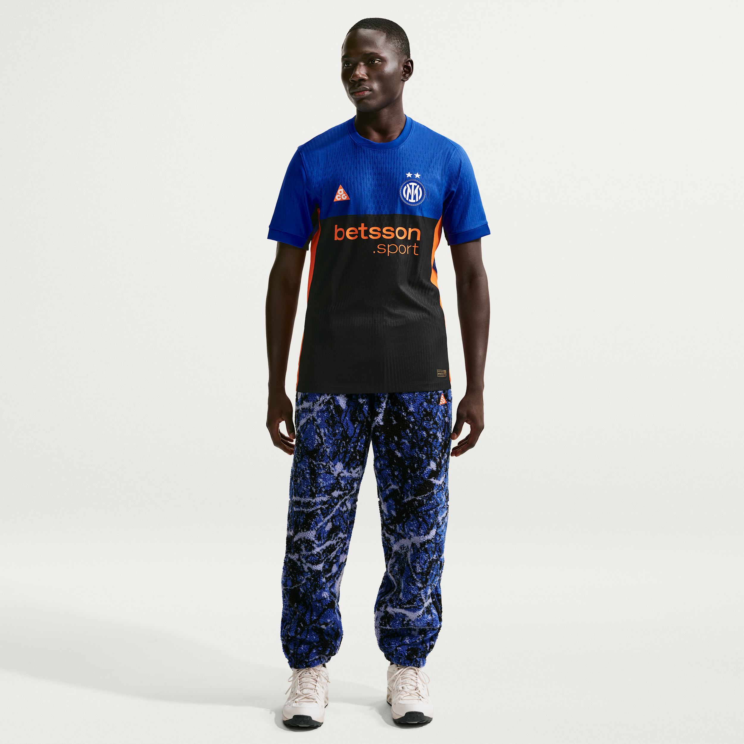 ウェア NIKE Inter Milan Stand Up Speak Up Shirt Nike Inter Milan Mens SS Player Issue Fourth Shirt 2025/26