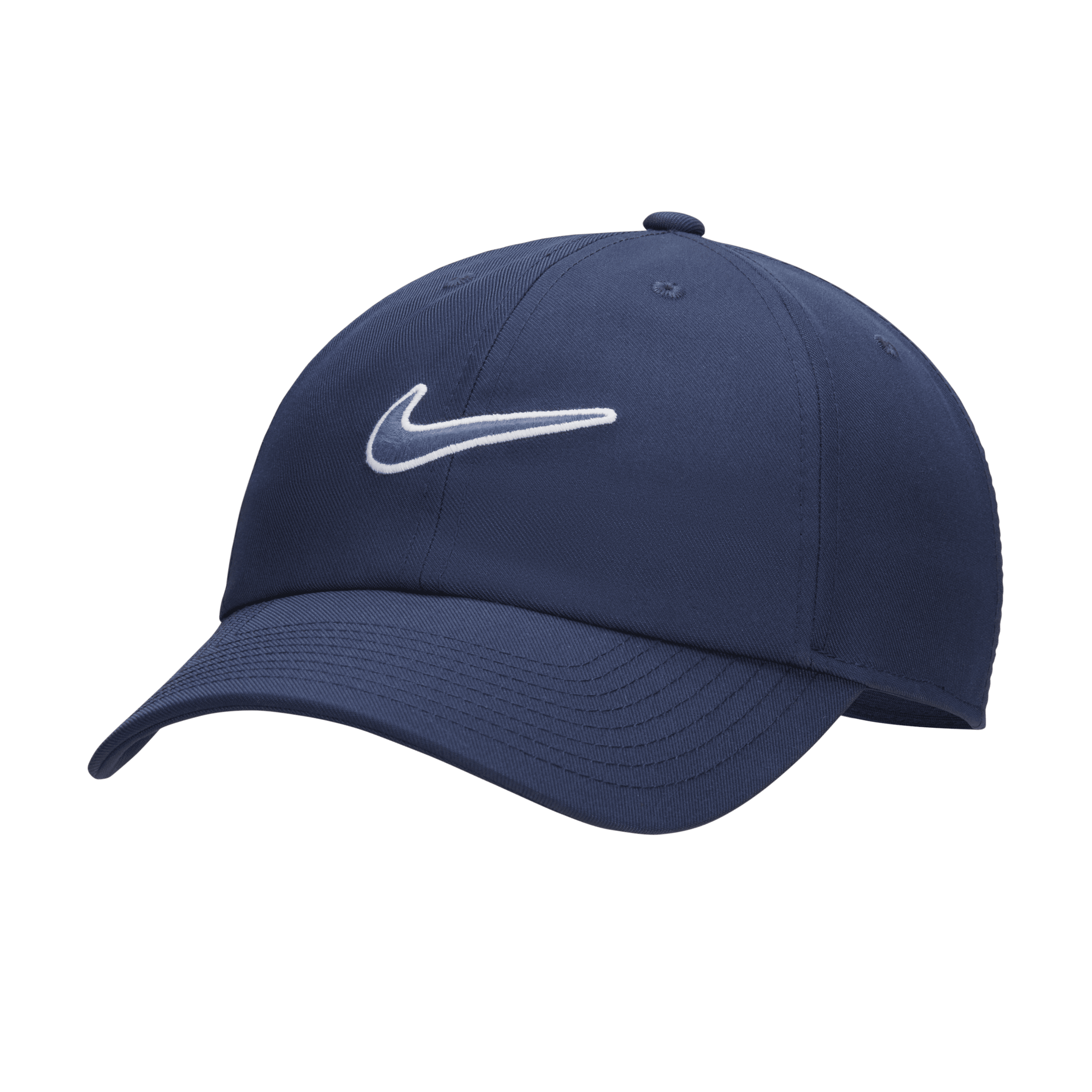 Nike Club Gorra sin estructura con logotipo Swoosh - Azul
