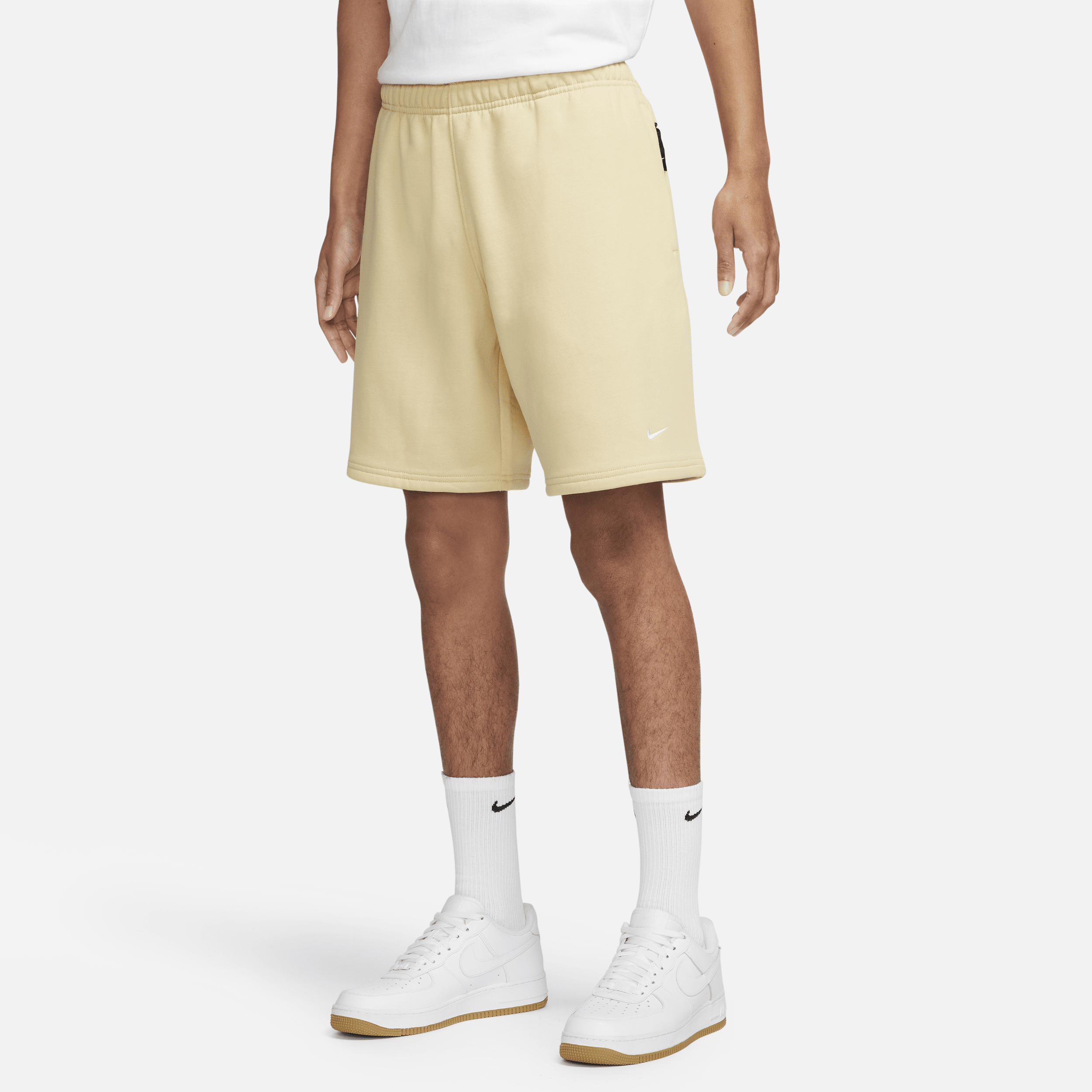 Nike Solo Swoosh Pantalón corto de tejido Fleece - Marrón
