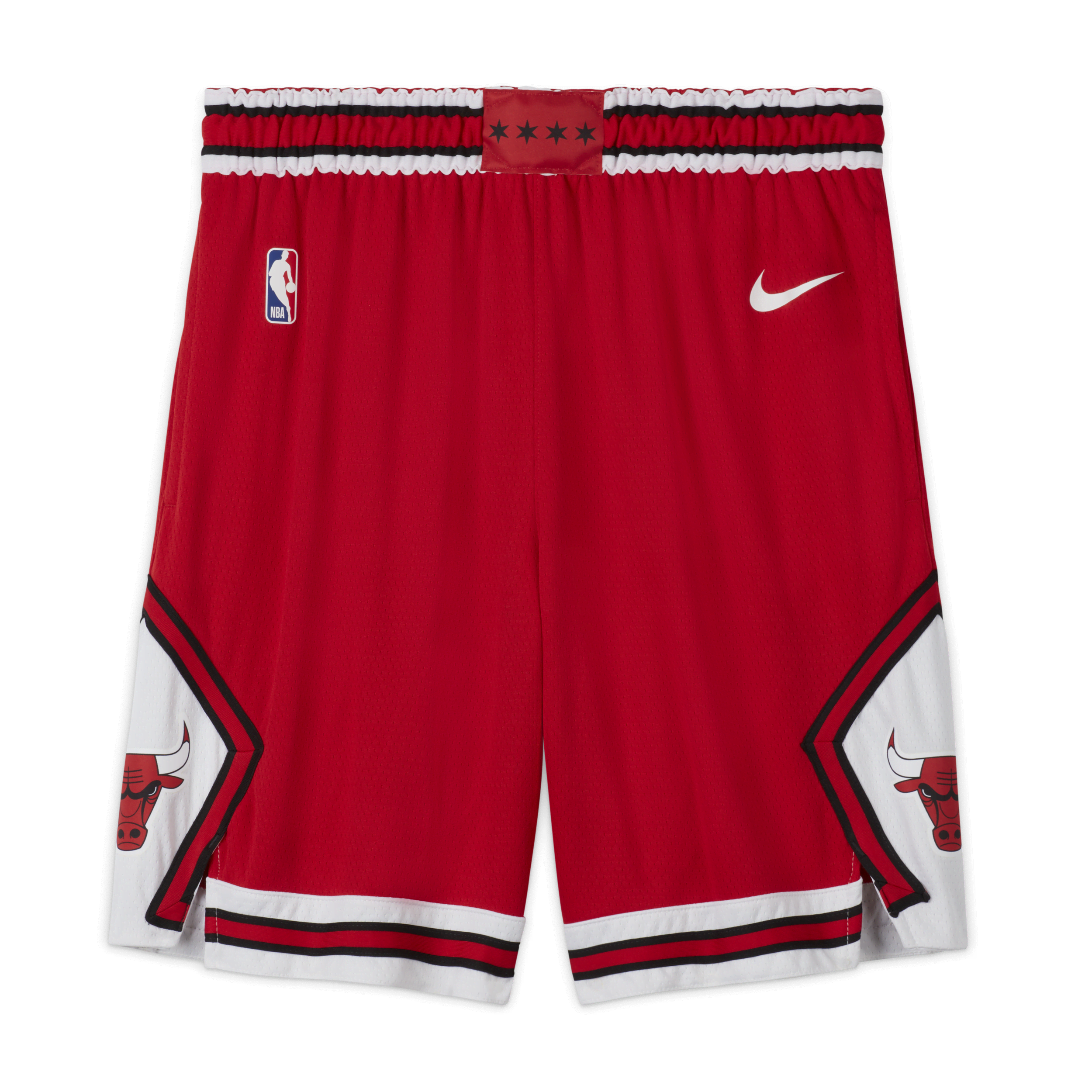 Chicago Bulls Icon Edition Nike NBA Swingman-shorts til mænd - rød