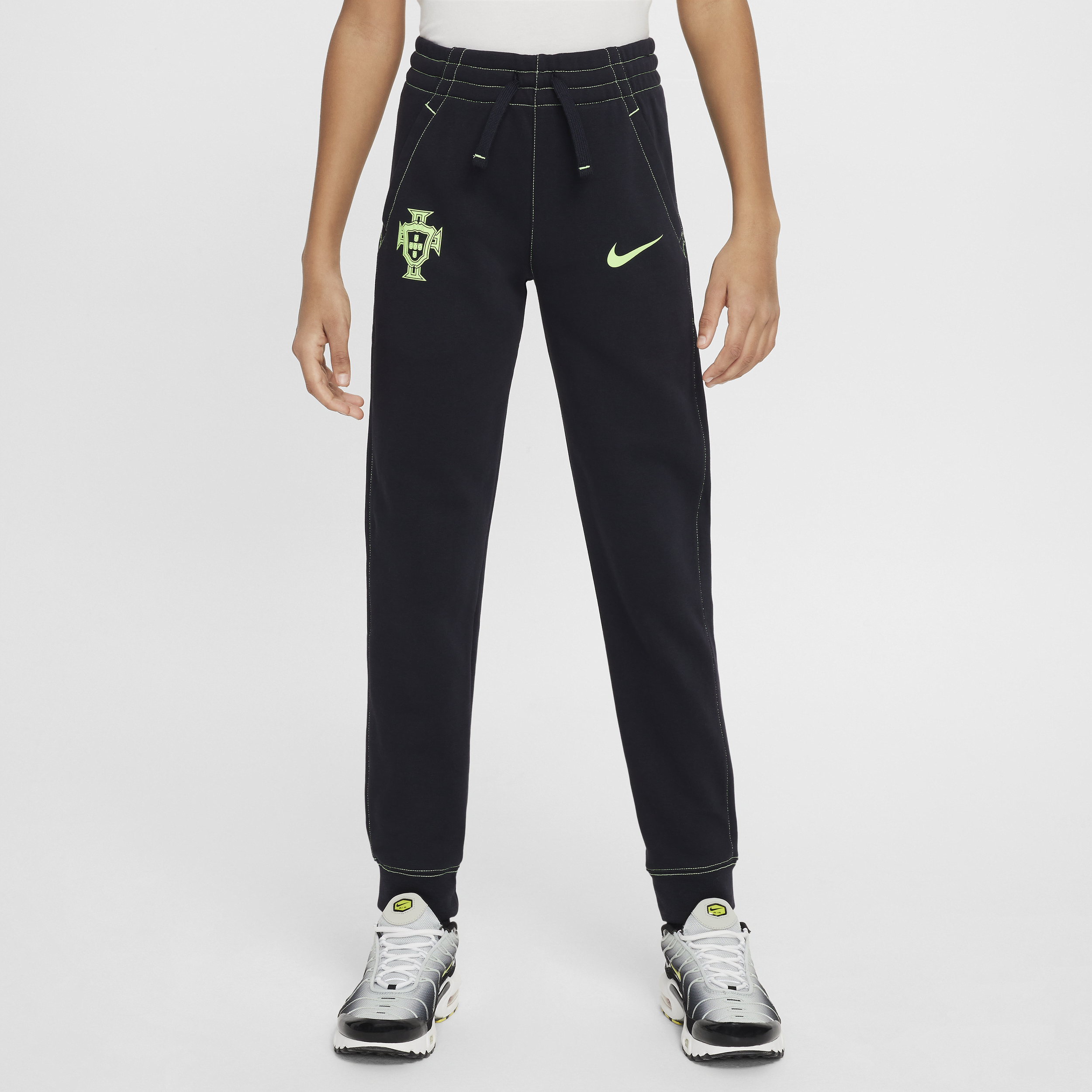 Nike Pantaloni jogger in French Terry Portogallo – Ragazzo - Blu