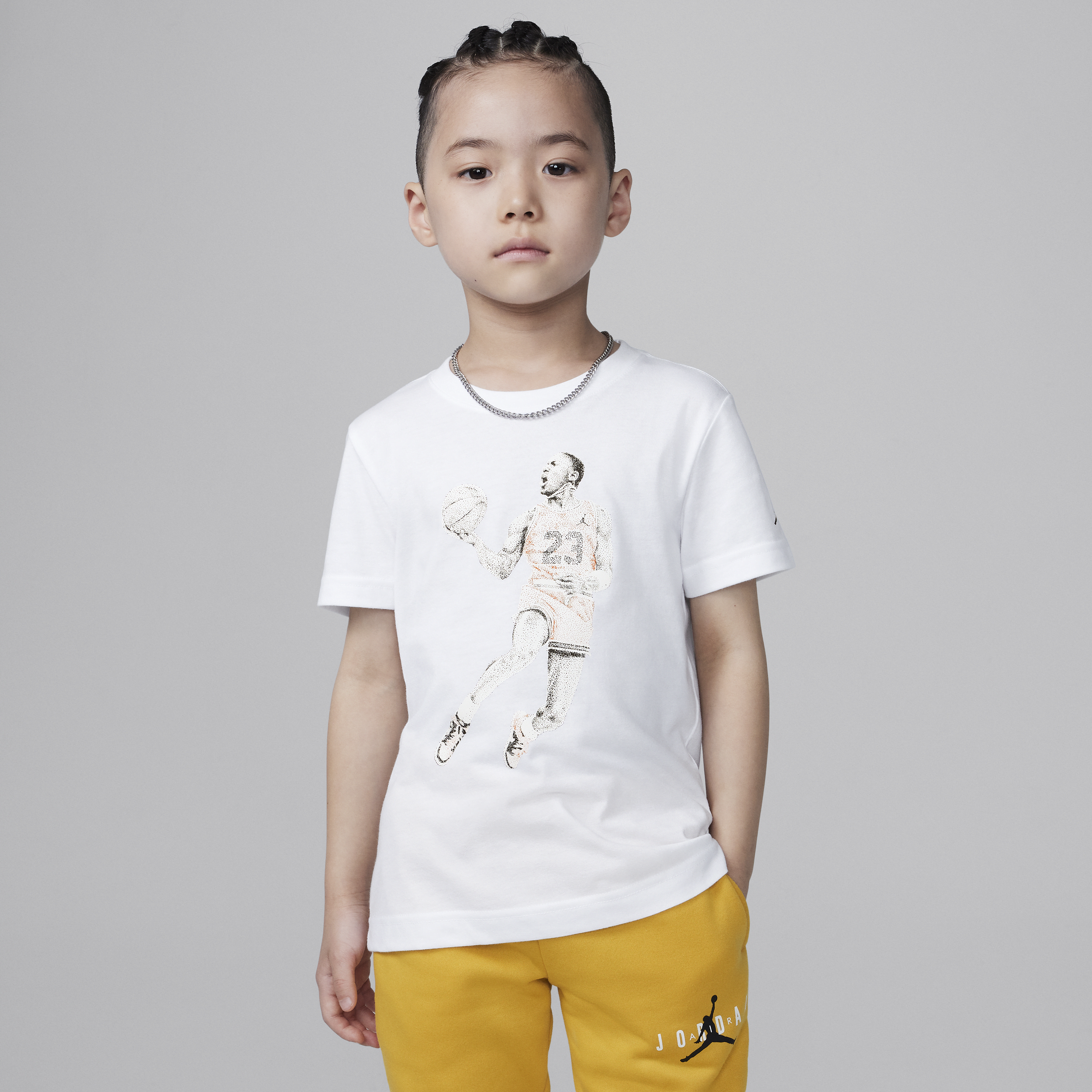 【ナイキ(NIKE)公式ストア】エア ジョーダン リトルキッズ ドット グラフィック Tシャツ HQ7467-100 ホワイト 【ナイキ(NIKE)公式ストア】エア ジョーダン リトルキッズ ドット グラフィック Tシャツ HQ7467-100 ホワイト
