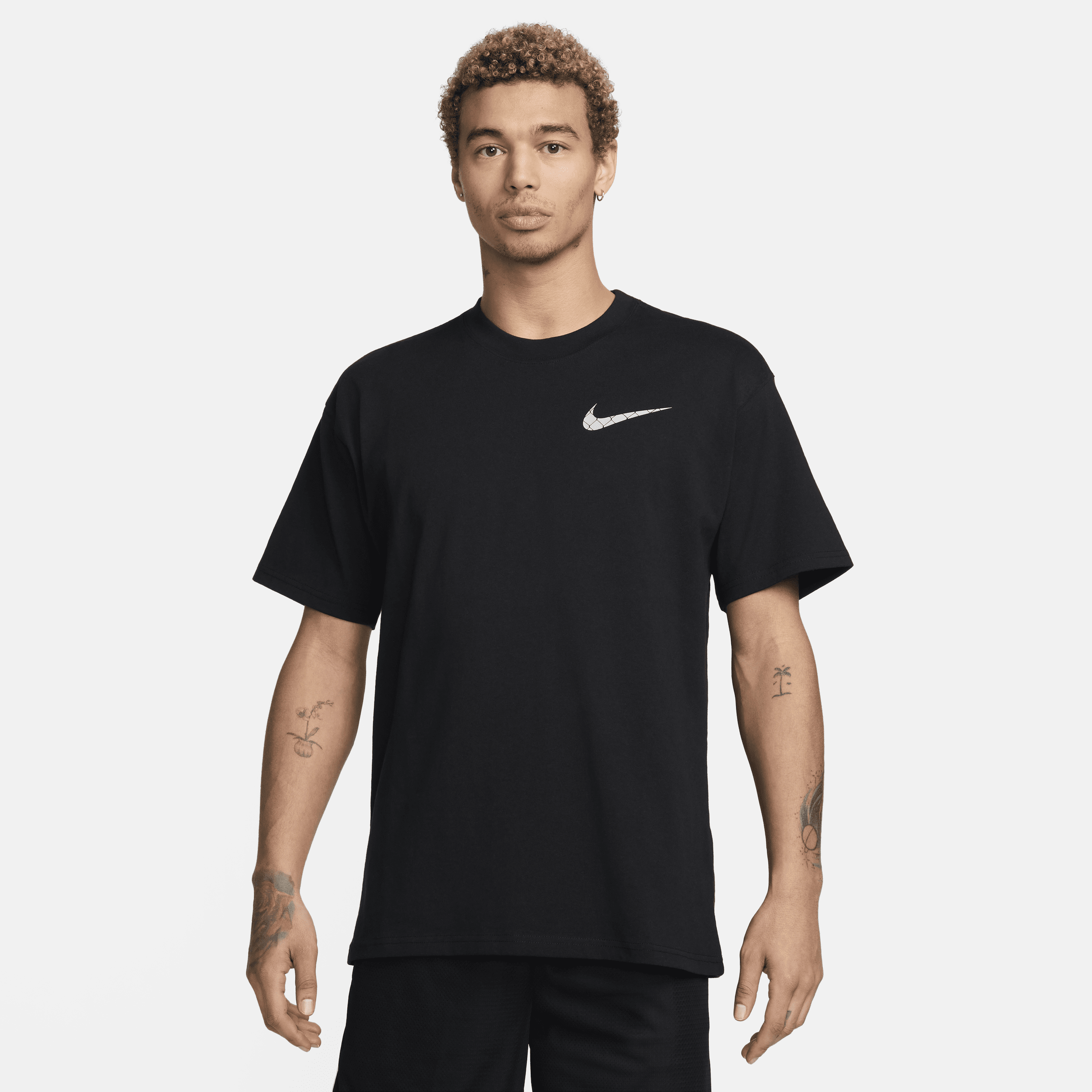 Nike Max90 basketbalshirt voor heren - Zwart