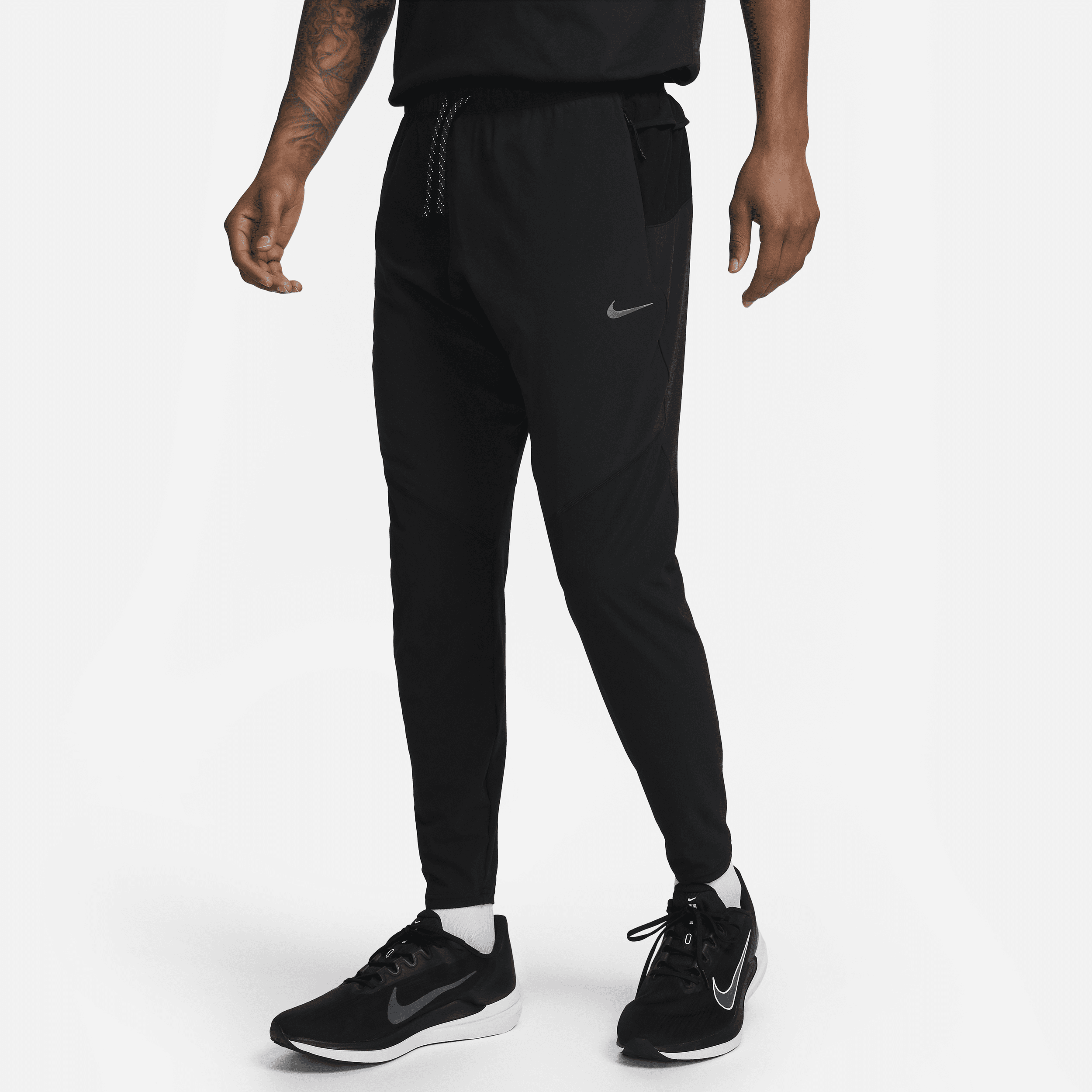 Nike Dri-FIT Running Division Phenom hardloopbroek met aansluitende pasvorm voor heren - Zwart