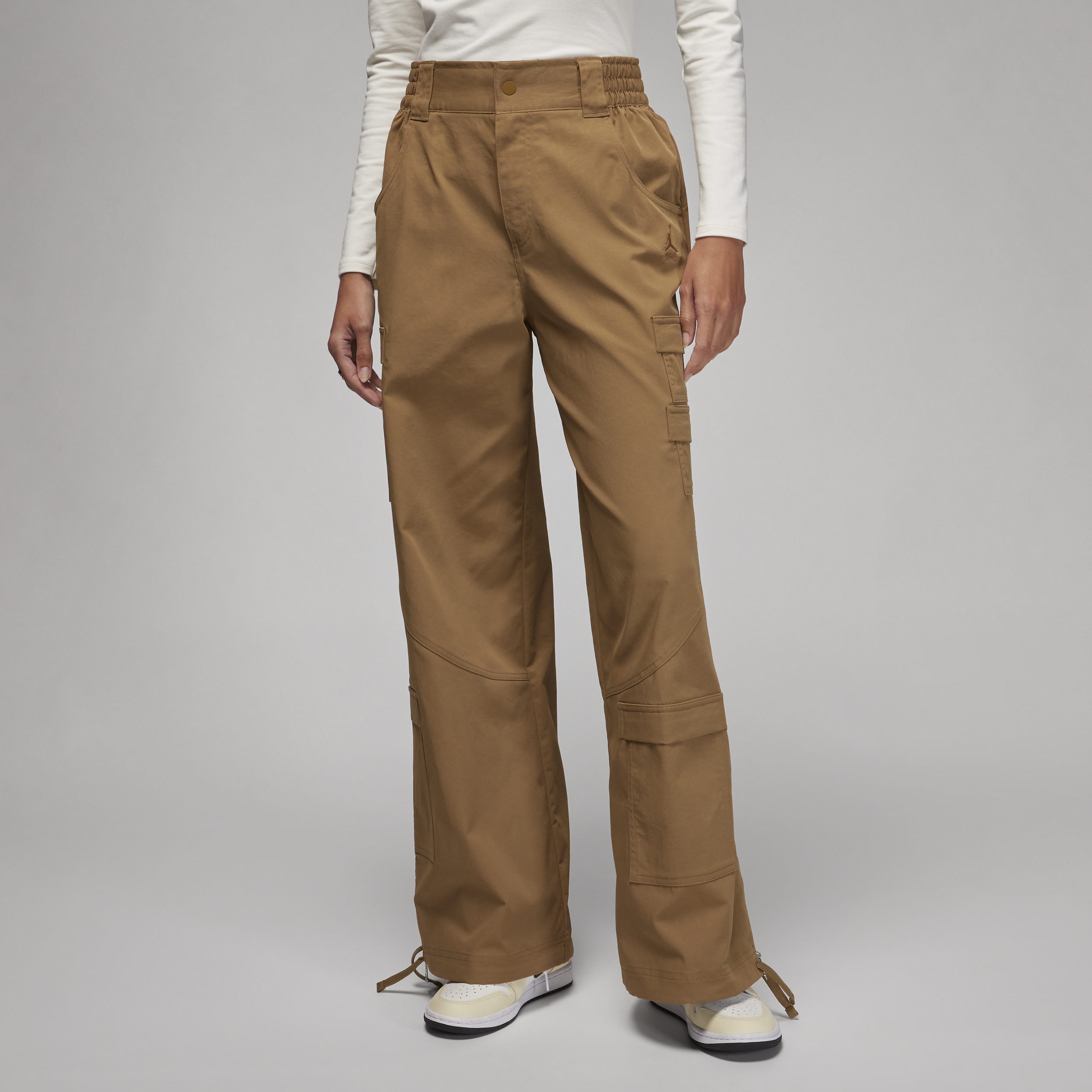 Jordan Chicago-bukser i kraftigt materiale til kvinder - brun