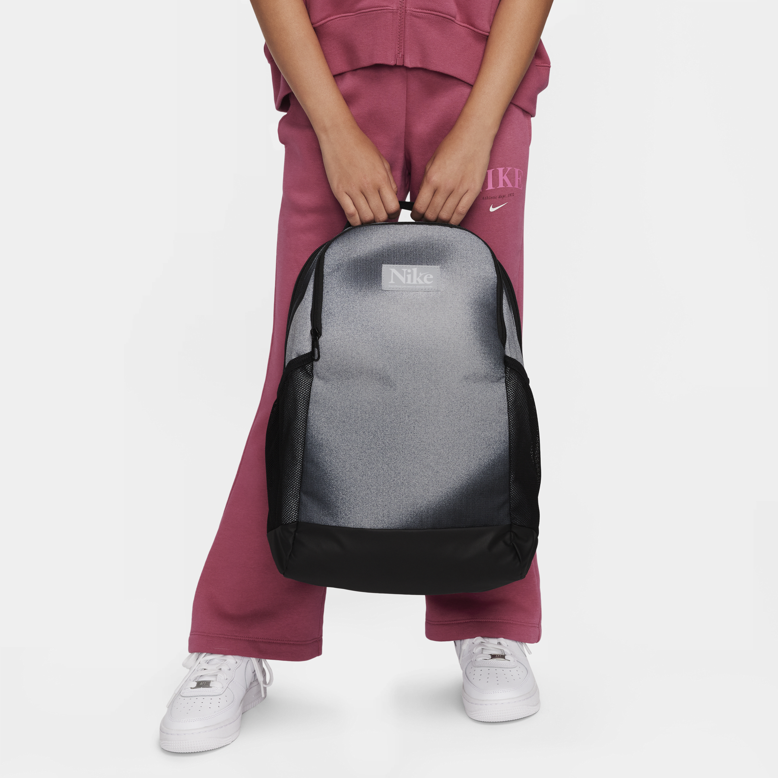 Nike Brasilia-rygsæk til børn (18 l) - sort