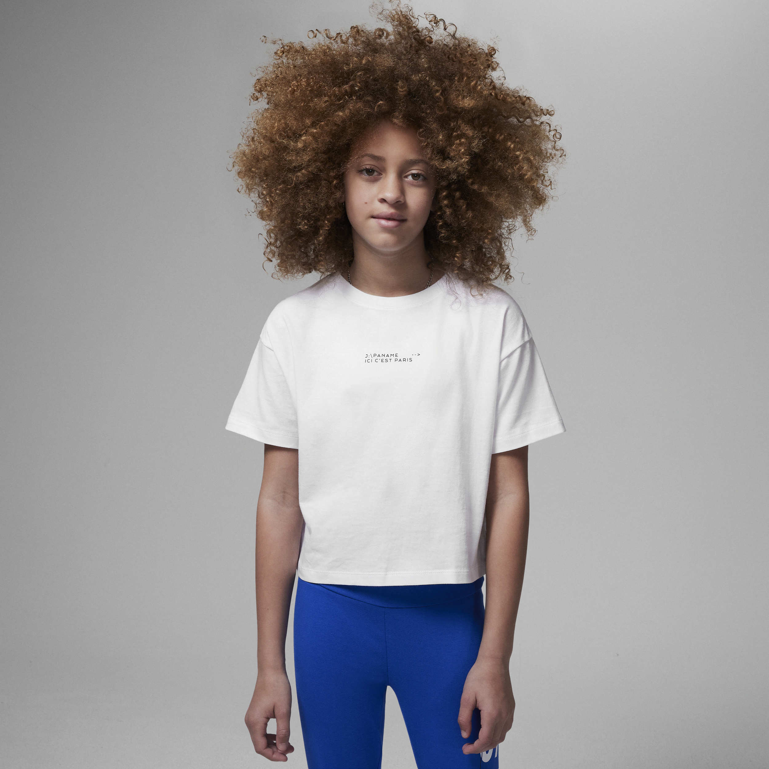 Jordan Paris Saint-Germain T-shirt voor kids - Wit