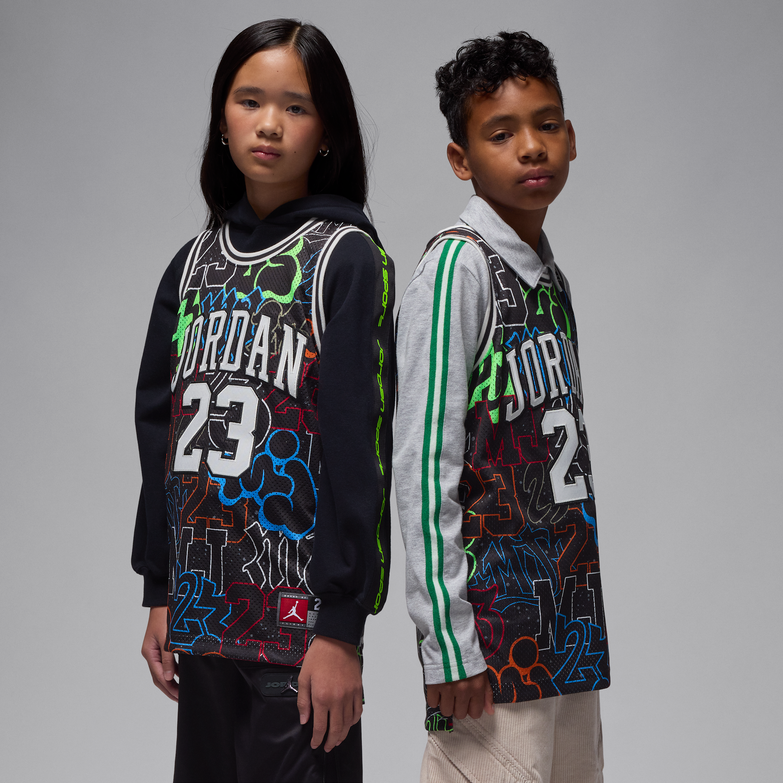 【ナイキ(NIKE)公式ストア】ジョーダン 23 ジュニアジャージー FV3168-018 ブラック 【ナイキ(NIKE)公式ストア】ジョーダン 23 ジュニアジャージー FV3168-018 ブラック