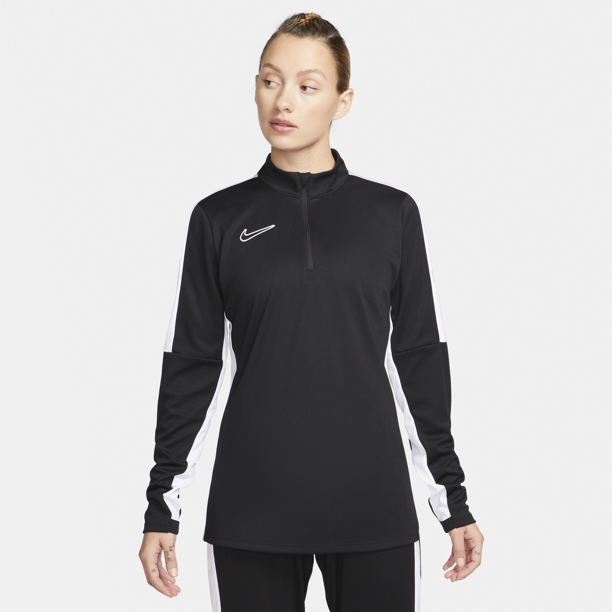 【ナイキ(NIKE)公式ストア】ナイキ Dri-FIT アカデミー ウィメンズ サッカードリルトップ (ストック) DR1354-010 ブラック 【ナイキ(NIKE)公式ストア】ナイキ Dri-FIT アカデミー ウィメンズ サッカードリルトップ (ストック) DR1354-010 ブラック