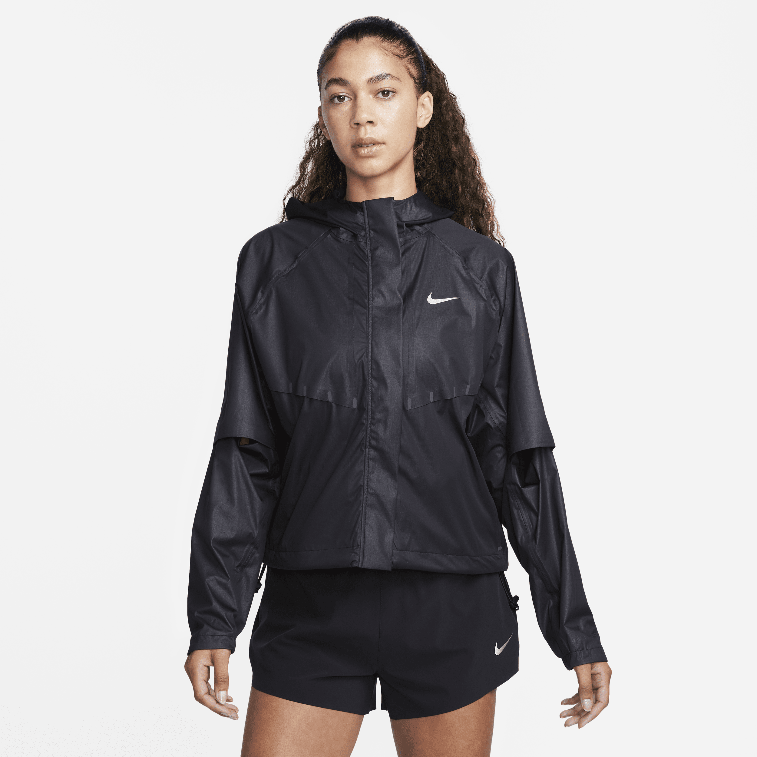 Nike Running Division Aerogami Storm-FIT ADV-jakke til kvinder - sort