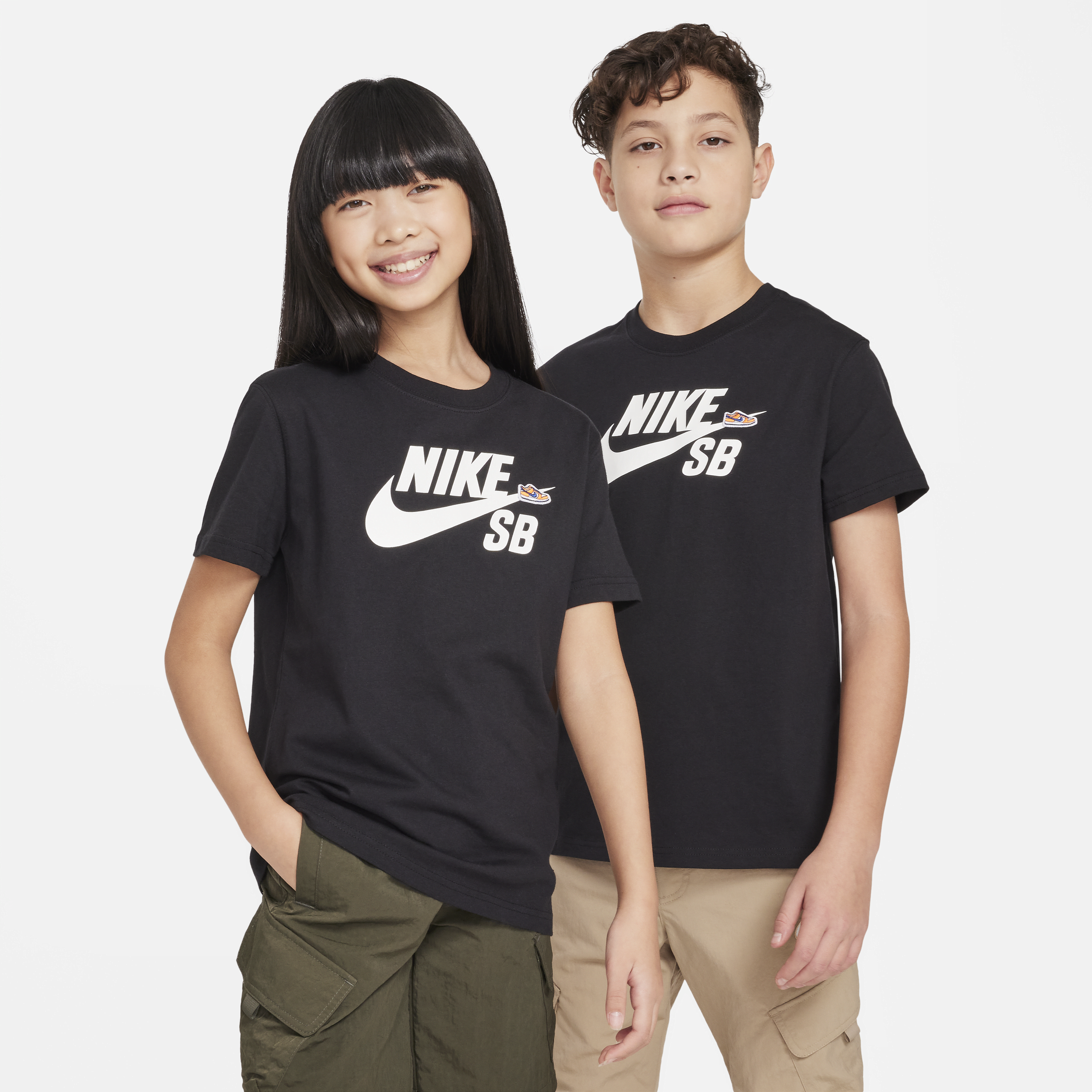 Nike SB T-shirt voor kids - Zwart