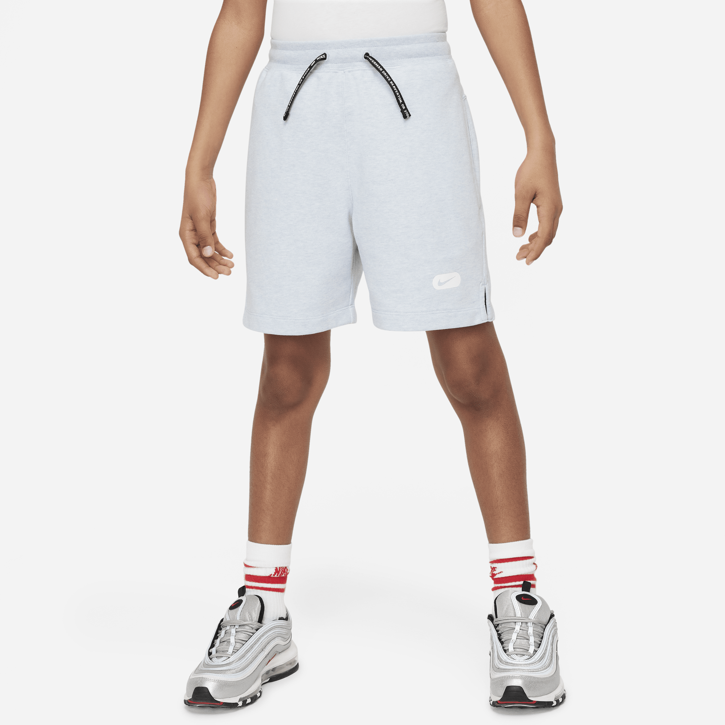 Nike Dri-FIT Athletics Pantalón corto de entrenamiento de tejido Fleece - Niño - Azul