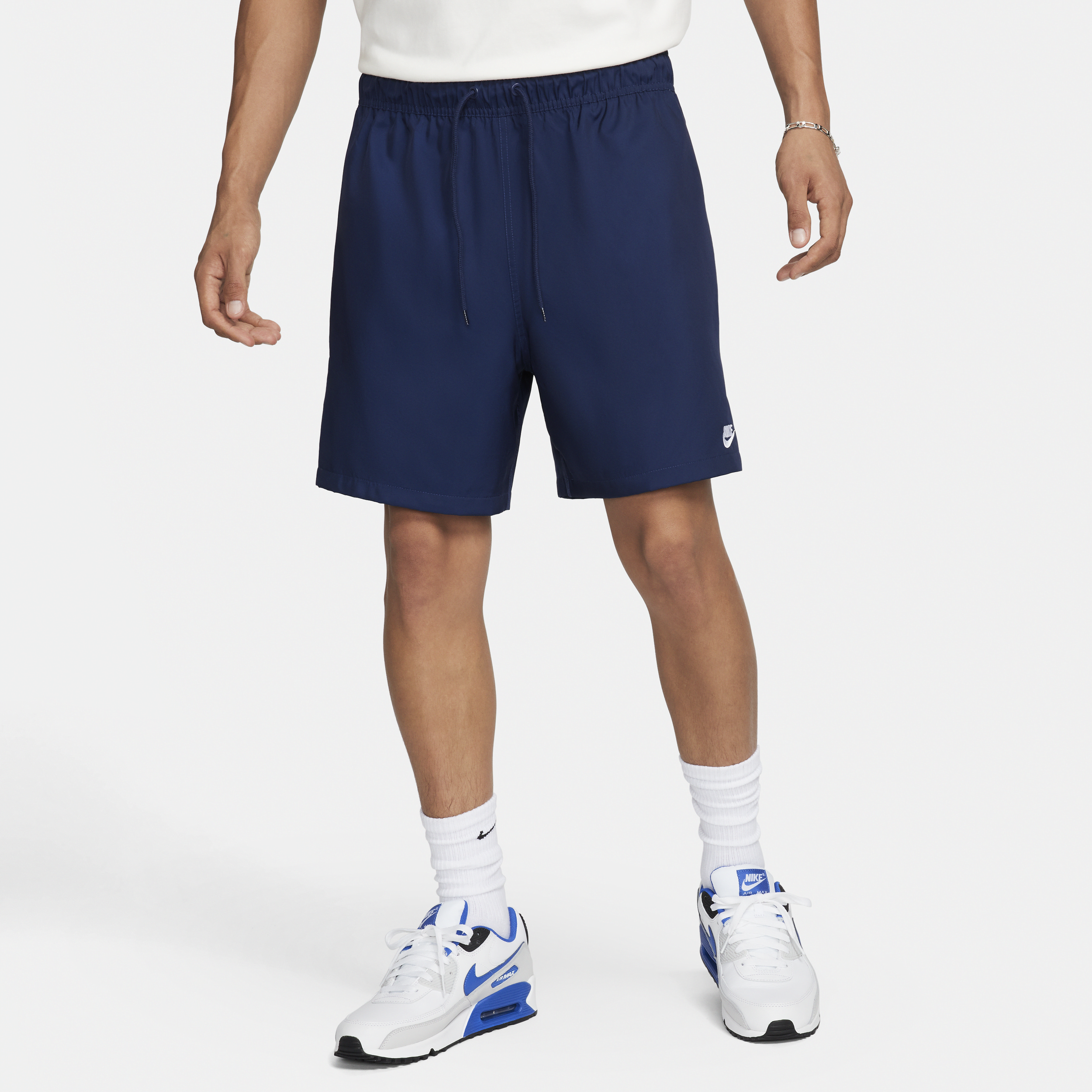 Shorts Flow in tessuto Nike Club – Uomo - Blu