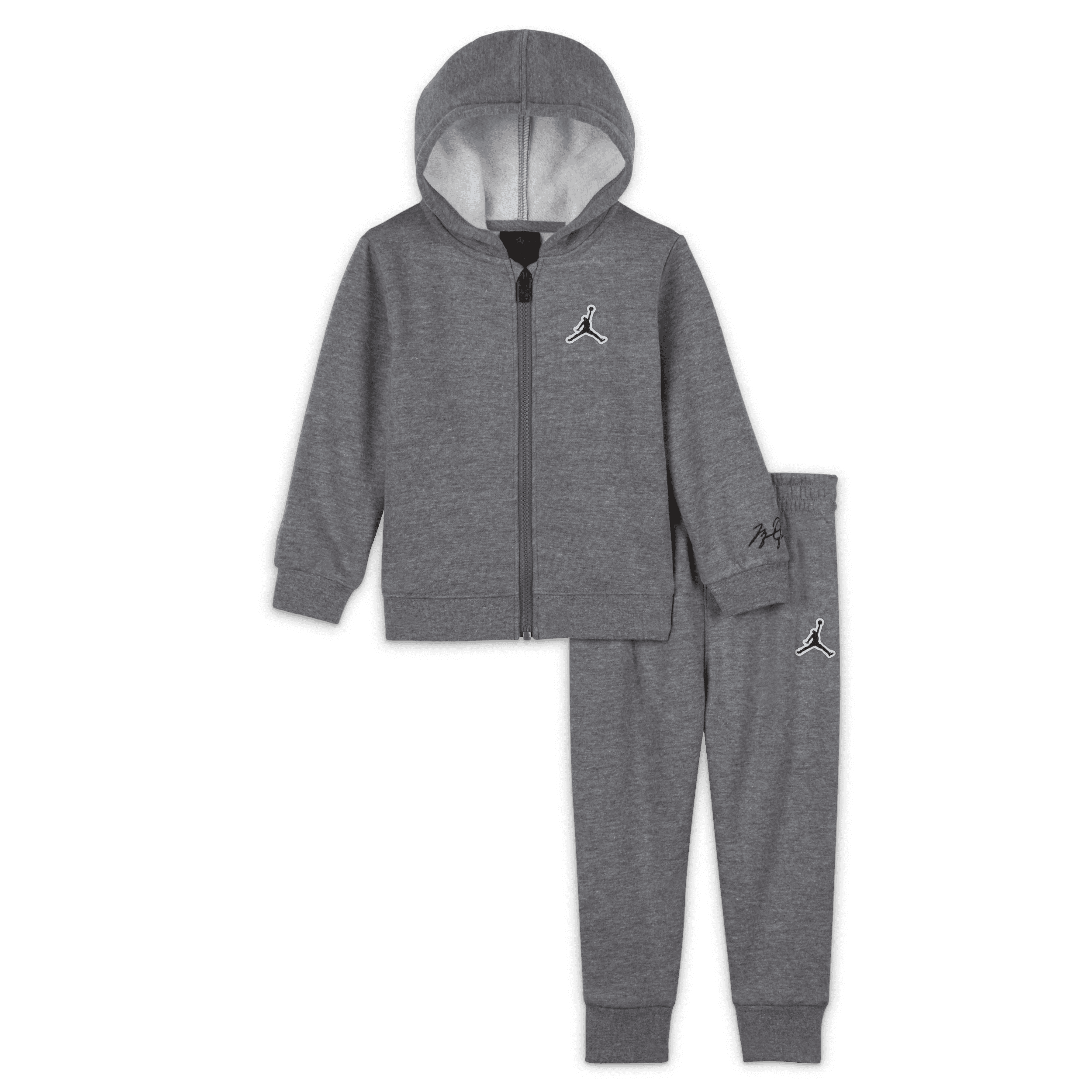Jordan Babyset met hoodie en broek (12–24 maanden) - Grijs