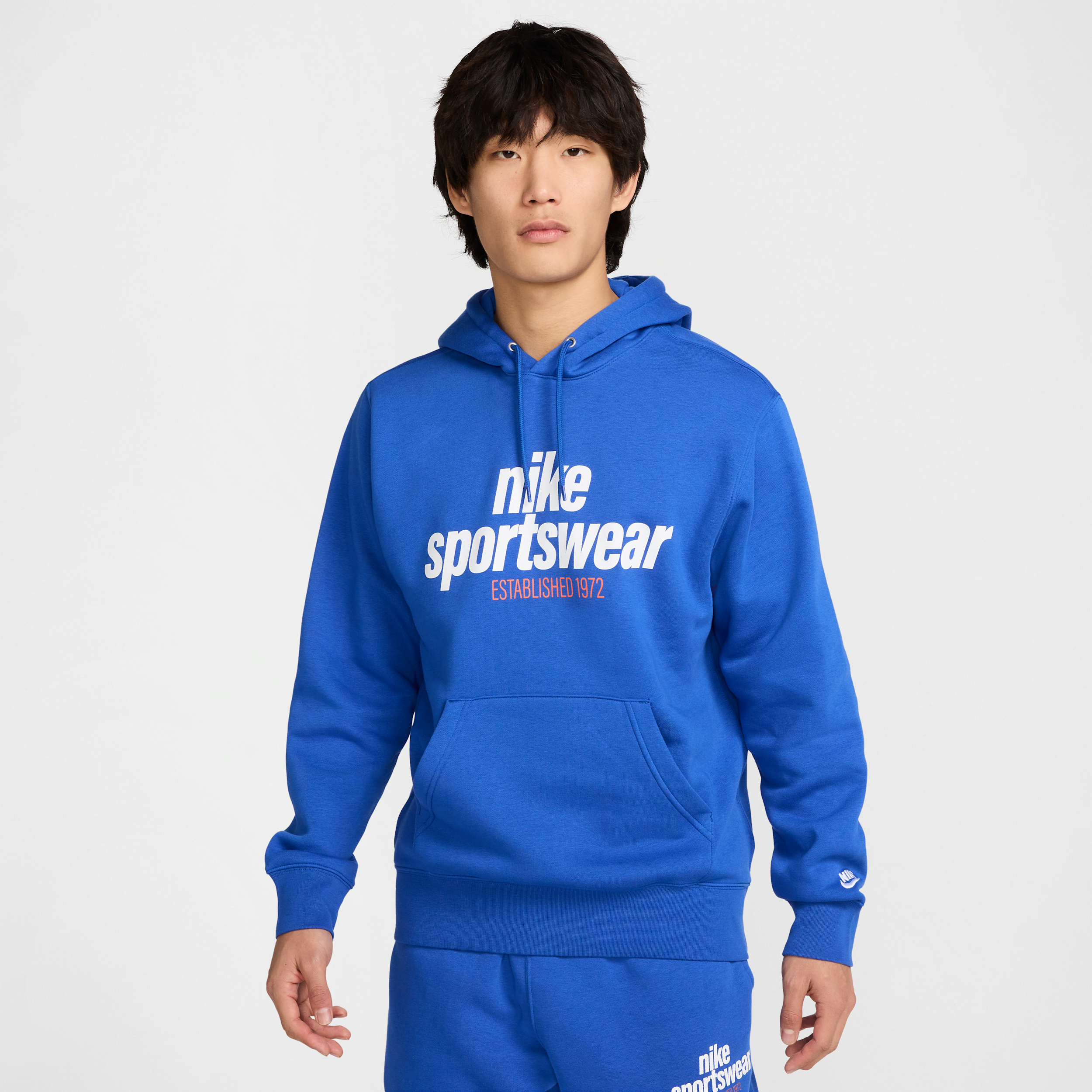 【ナイキ(NIKE)公式ストア】ナイキ クラブ メンズ フリース プルオーバー パーカー HJ2160-480 ブルー 【ナイキ(NIKE)公式ストア】ナイキ クラブ メンズ フリース プルオーバー パーカー HJ2160-480 ブルー