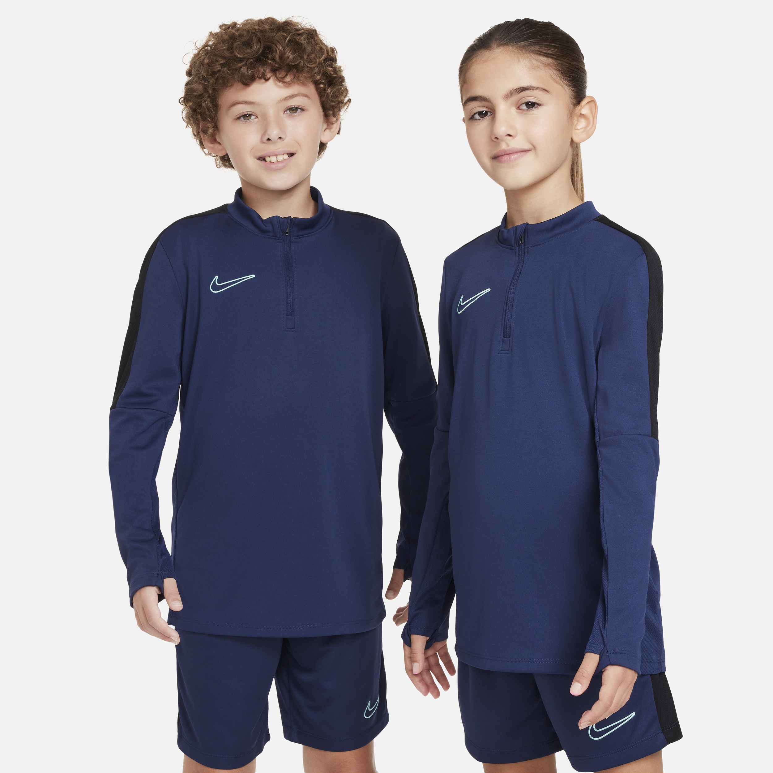 Nike Dri-FIT Academy23 Camiseta de fútbol de entrenamiento - Niño/a - Azul