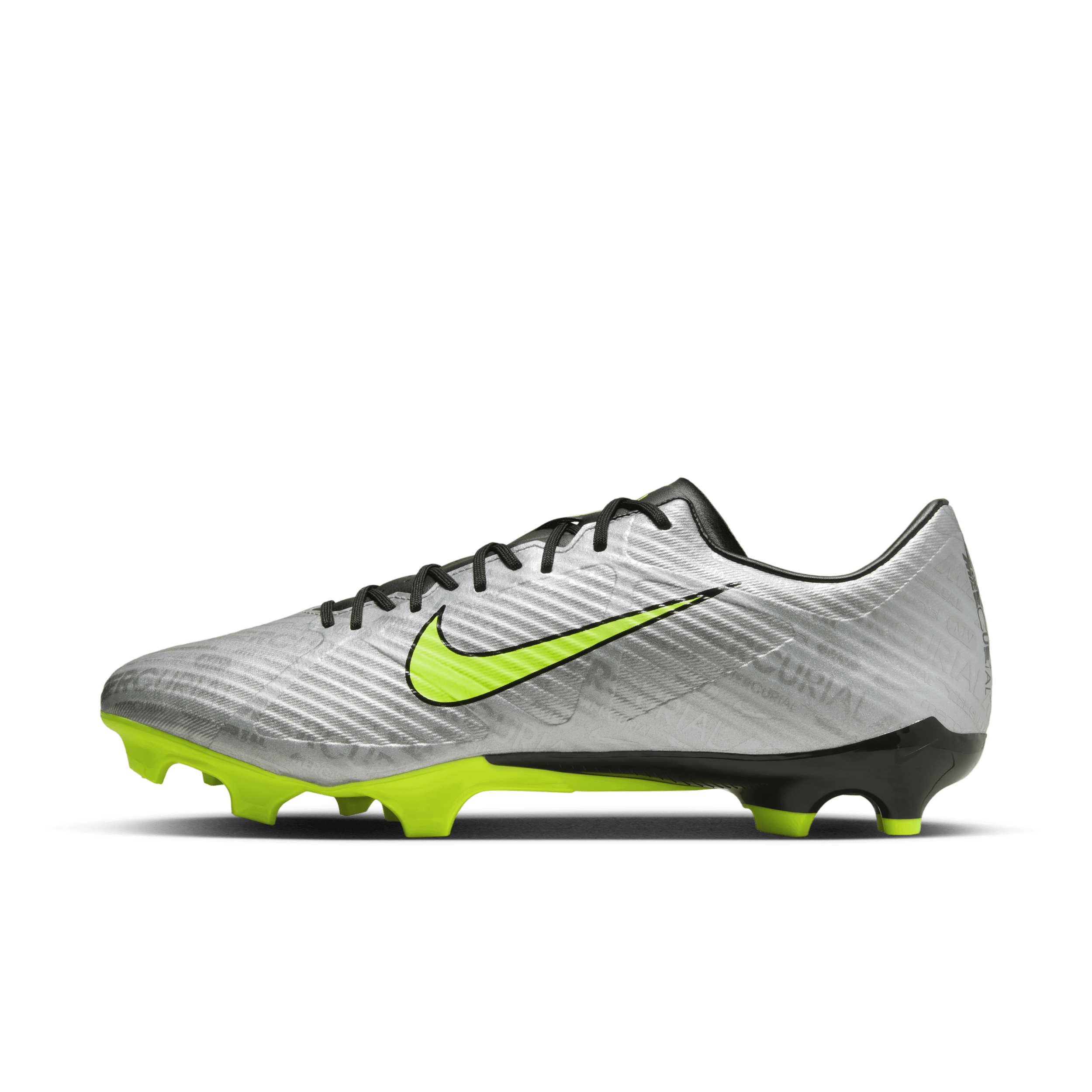 Silver football sales boots