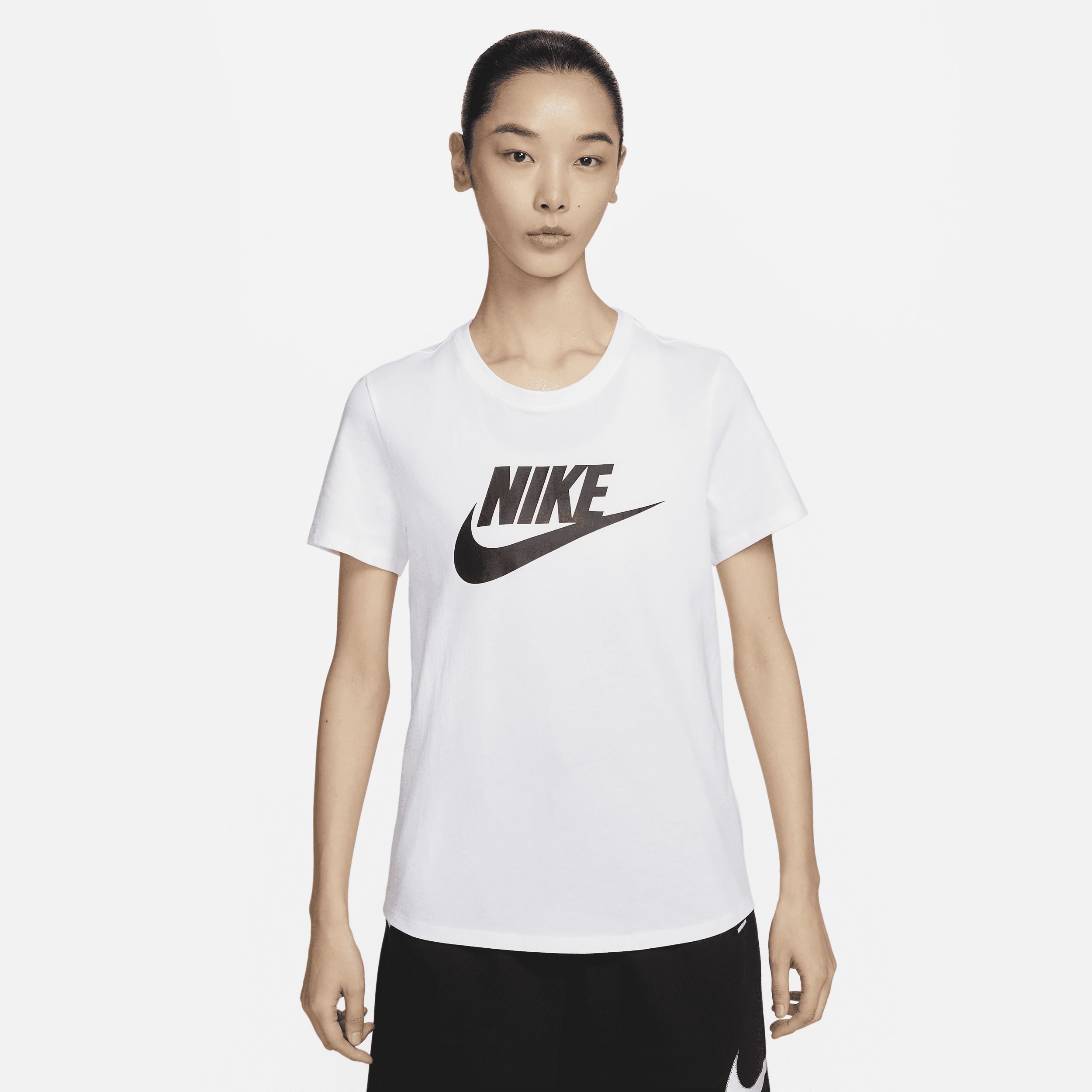 【ナイキ(NIKE)公式ストア】ナイキ スポーツウェア エッセンシャル ウィメンズ ロゴ Tシャツ DX7907-100 ホワイト 【ナイキ(NIKE)公式ストア】ナイキ スポーツウェア エッセンシャル ウィメンズ ロゴ Tシャツ DX7907-100 ホワイト