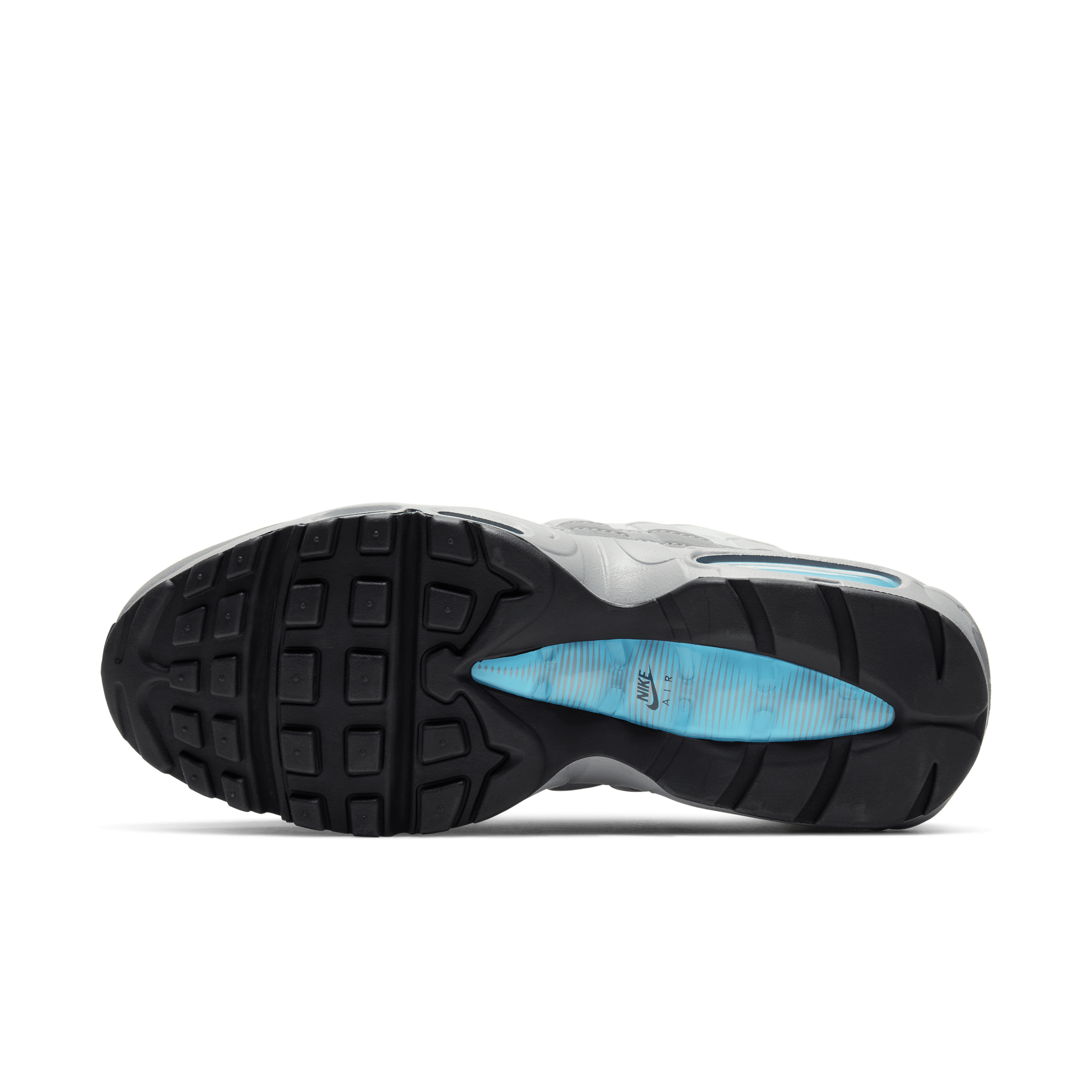 Nike Air Max 95 Retro Logo Grey Aqua