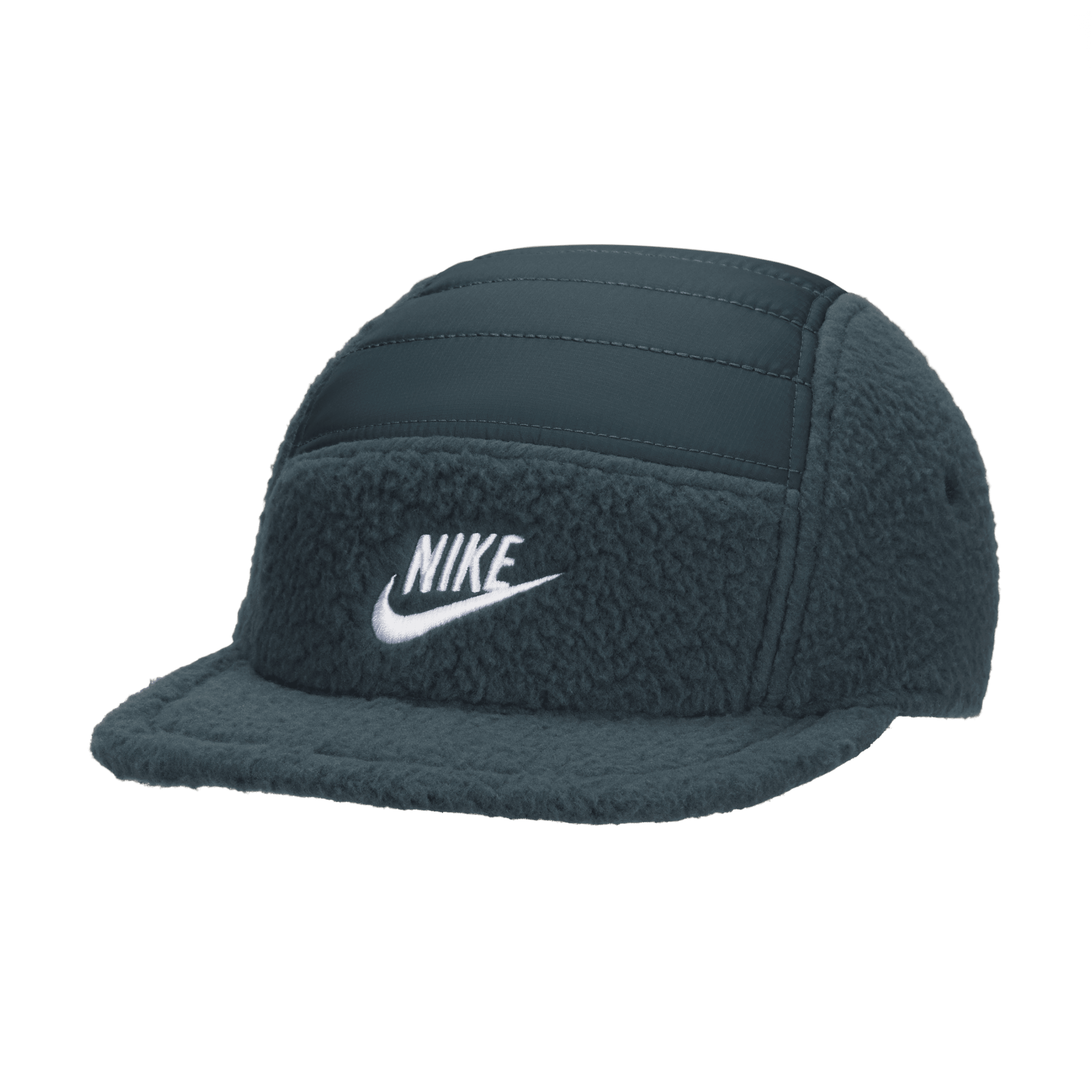 Cappello con visiera piatta a 5 pannelli non strutturato Nike Fly Cap - Verde