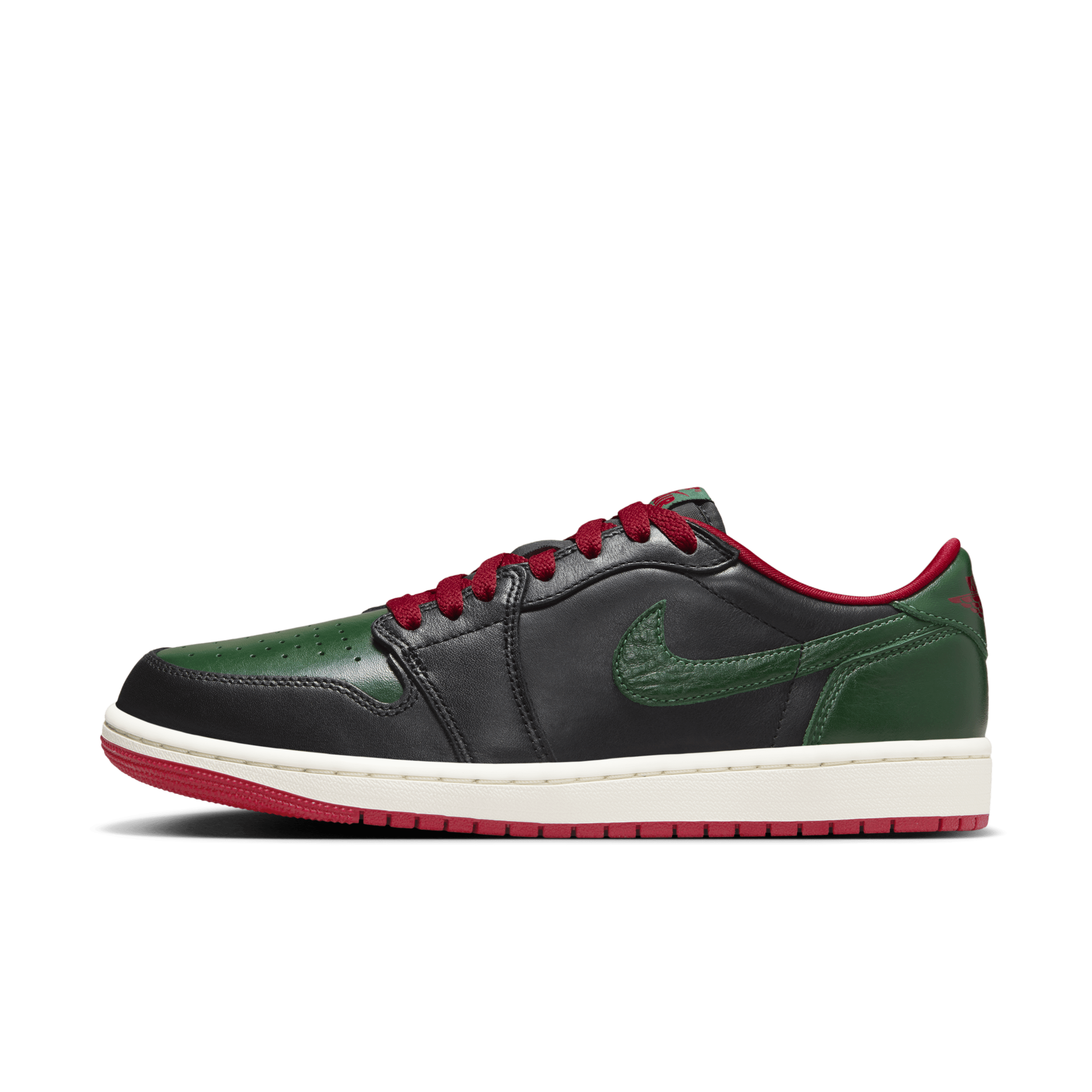 【ナイキ(NIKE)公式ストア】エア ジョーダン 1 LOW OG "Black/Gorge Green" ウィメンズシューズ CZ0775-036 ブラック 【ナイキ(NIKE)公式ストア】エア ジョーダン 1 LOW OG "Black/Gorge Green" ウィメンズシューズ CZ0775-036 ブラック