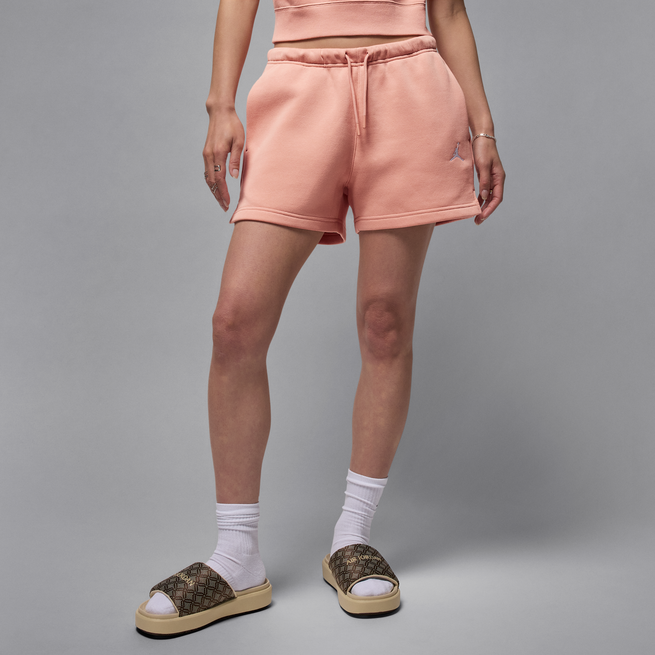 Nike Shorts Jordan Brooklyn Fleece – Donna - Arancione