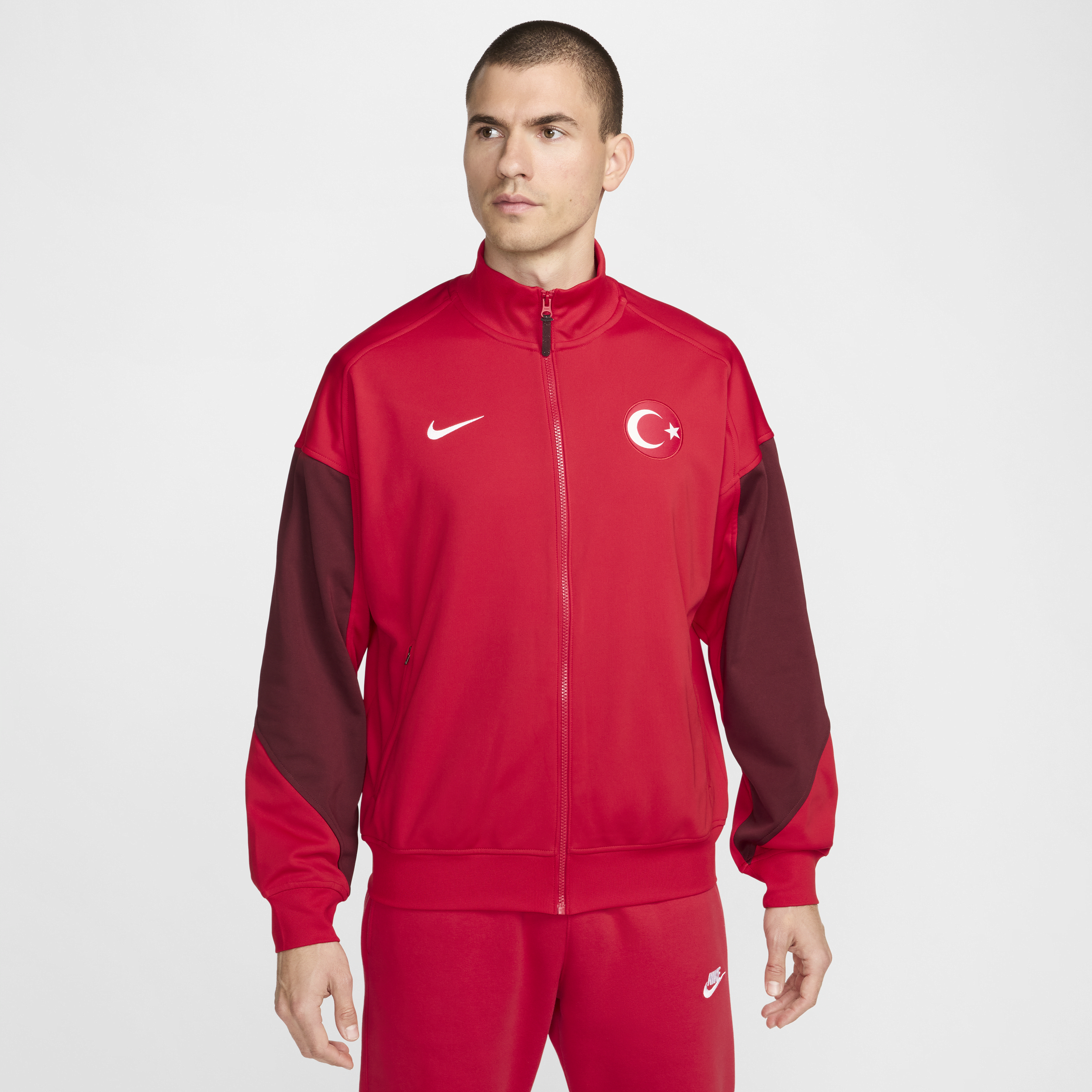 Giacca da calcio Nike Turchia Academy Pro – Uomo - Rosso