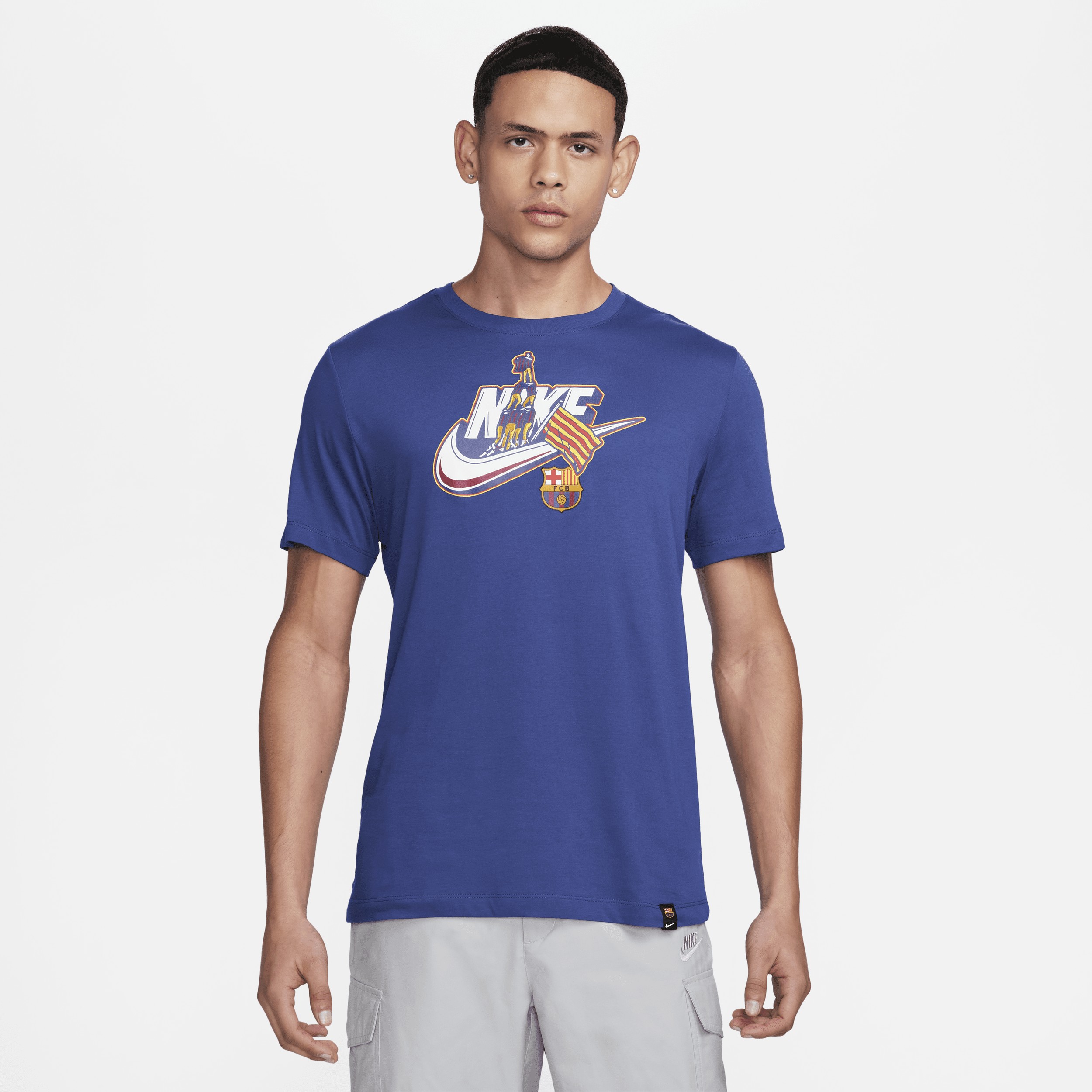 T-shirt Nike FC Barcelona – Uomo - Blu