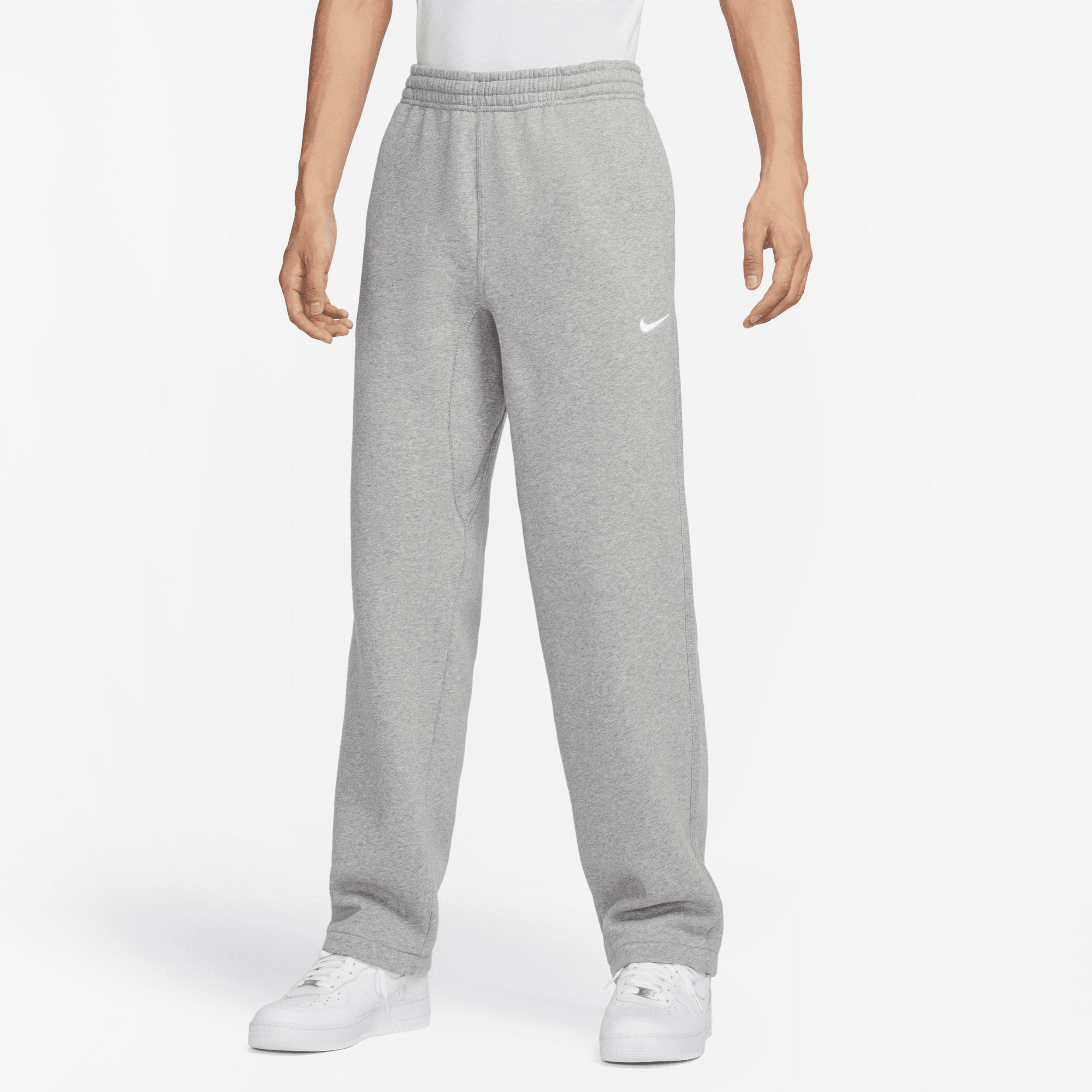 【ナイキ(NIKE)公式ストア】ナイキ クラブ フリース メンズ オープン ヘム パンツ 623455-063 グレー 【ナイキ(NIKE)公式ストア】ナイキ クラブ フリース メンズ オープン ヘム パンツ 623455-063 グレー
