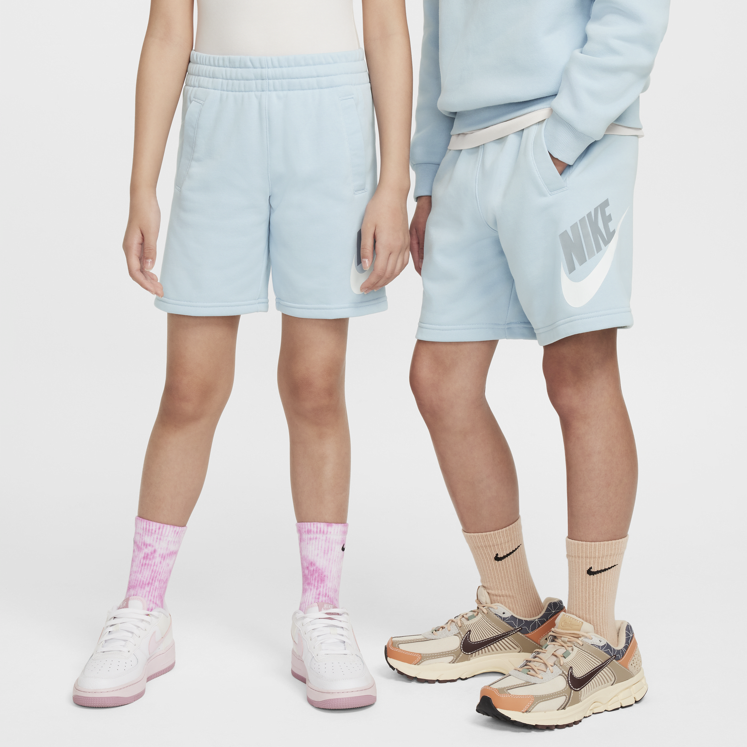 Shorts in French Terry Nike Sportswear Club Fleece – Ragazzo/a - Blu