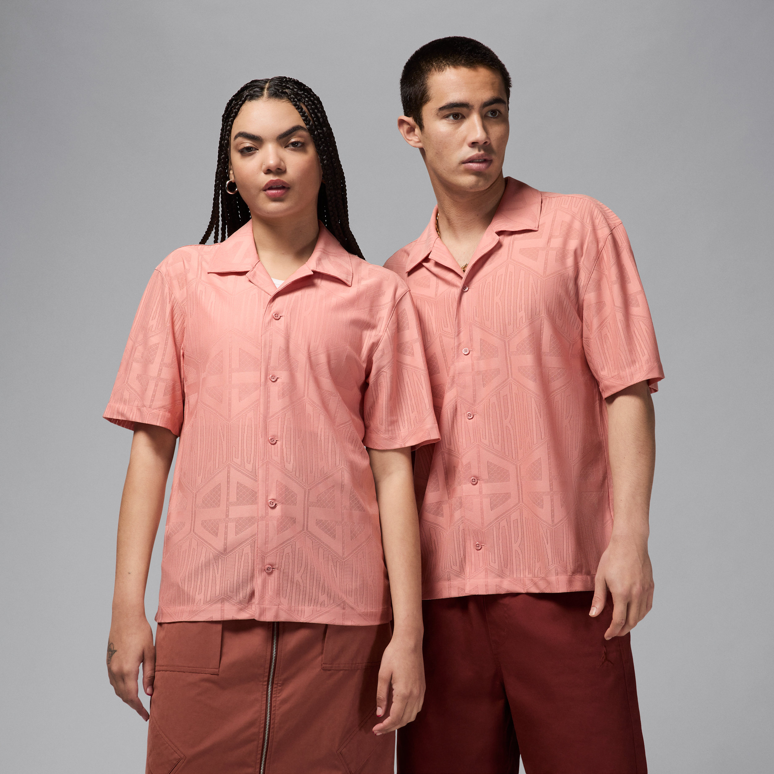 【ナイキ(NIKE)公式ストア】ジョーダン フライト メンズ ショートスリーブ ニット トップ HF9363-685 ピンク 【ナイキ(NIKE)公式ストア】ジョーダン フライト メンズ ショートスリーブ ニット トップ HF9363-685 ピンク