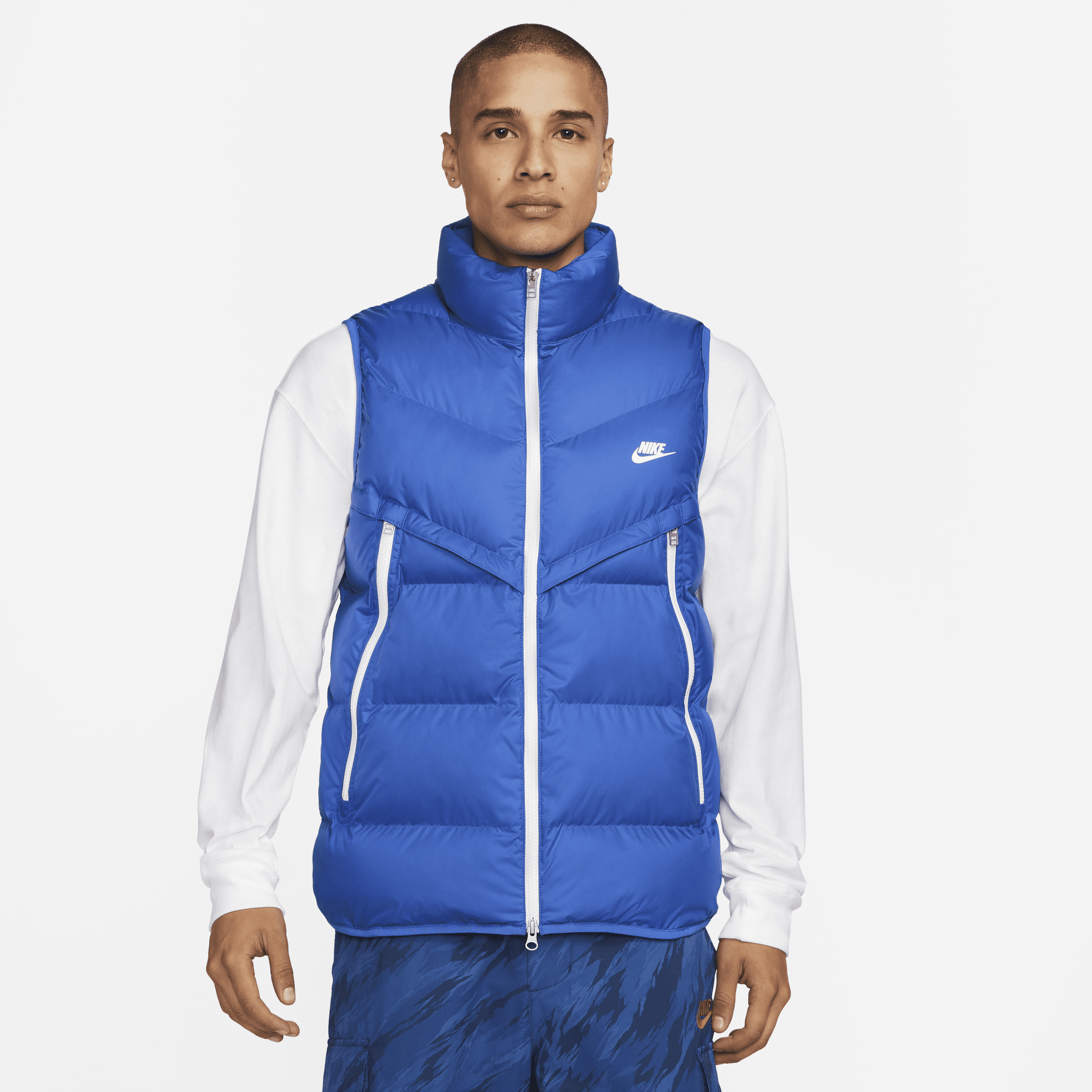 Gilet nike best sale bleu marine