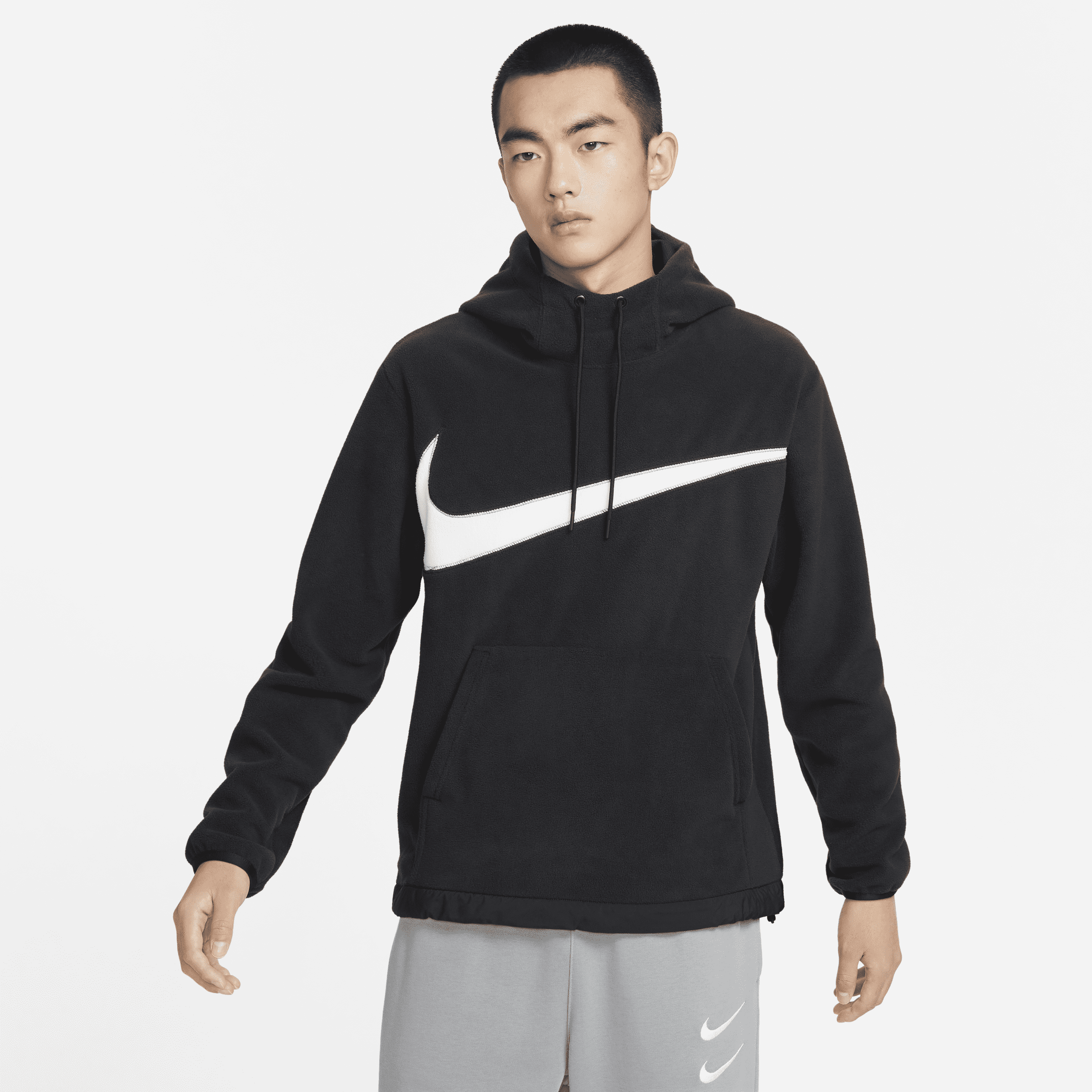 【ナイキ(NIKE)公式ストア】ナイキ クラブ フリース+ メンズ ウィンタライズド プルオーバー パーカー DQ4897-010 ブラック 【ナイキ(NIKE)公式ストア】ナイキ クラブ フリース+ メンズ ウィンタライズド プルオーバー パーカー DQ4897-010 ブラック