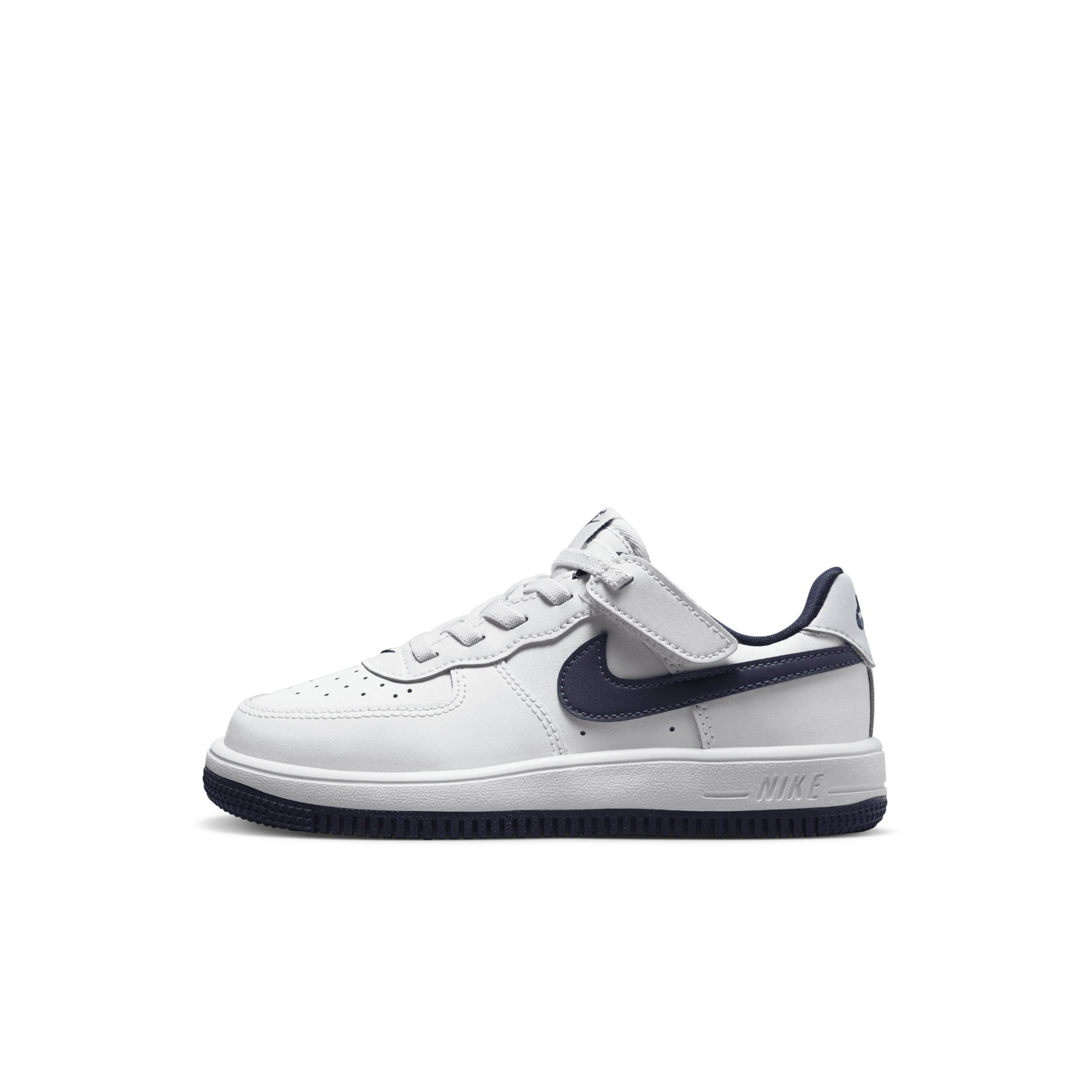 Nike Force 1 Low EasyOn-sko til mindre børn - hvid